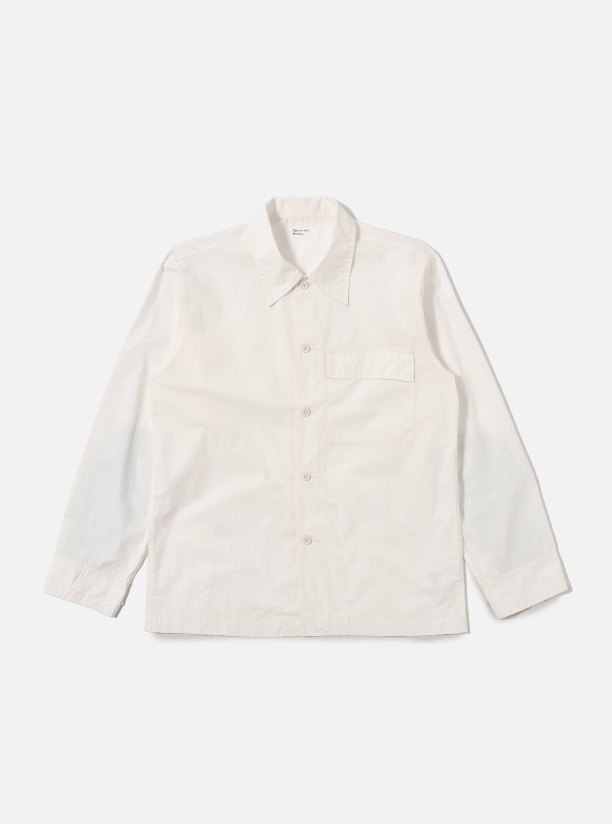 Ecru Poplin Cruiser Shirt