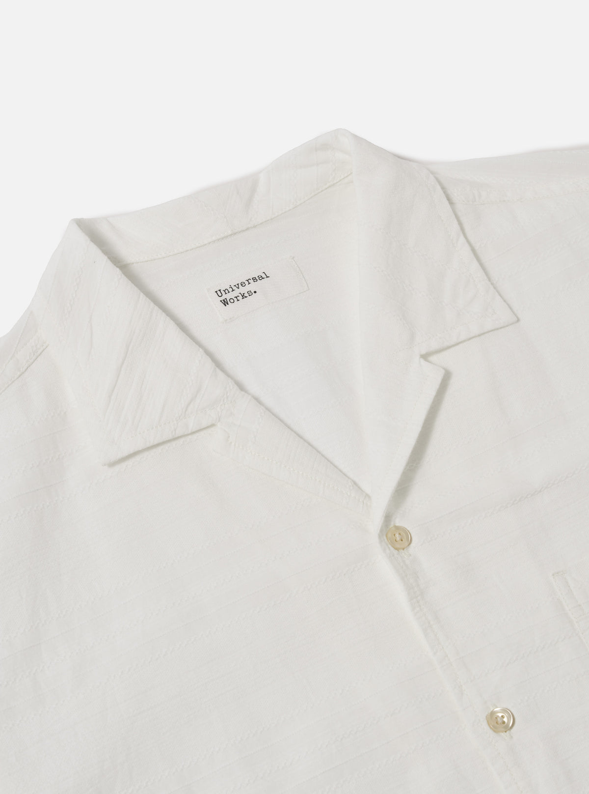 Ecru Deffe Self Stripe Minari Shirt
