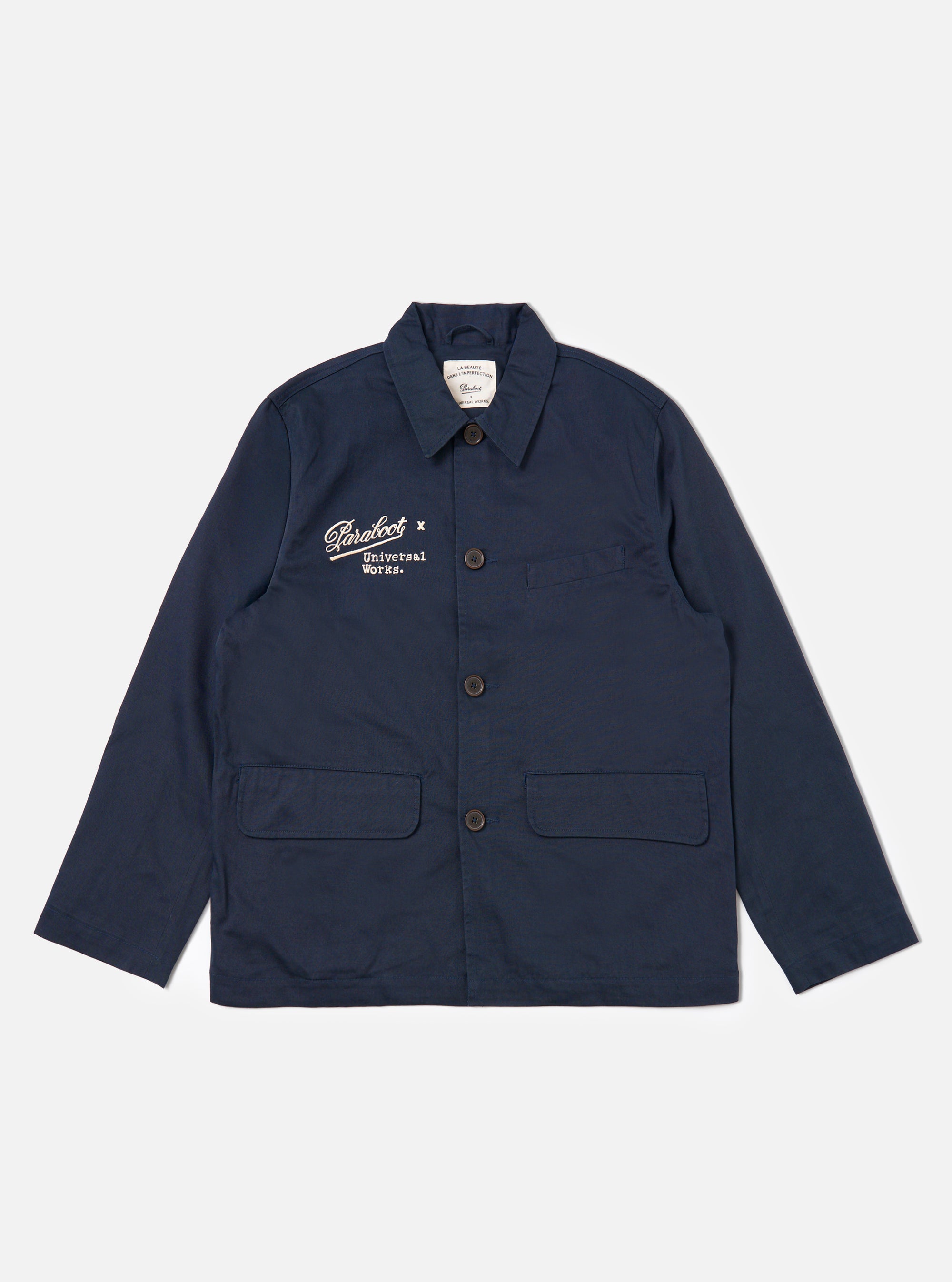 Paraboot x Universal Works Navy Twill Warmus Jacket