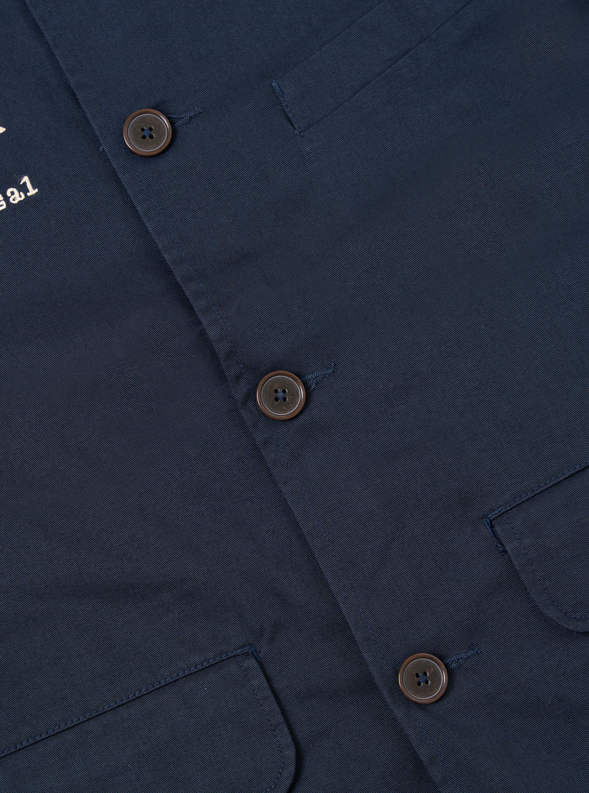 Paraboot x Universal Works Navy Twill Warmus Jacket