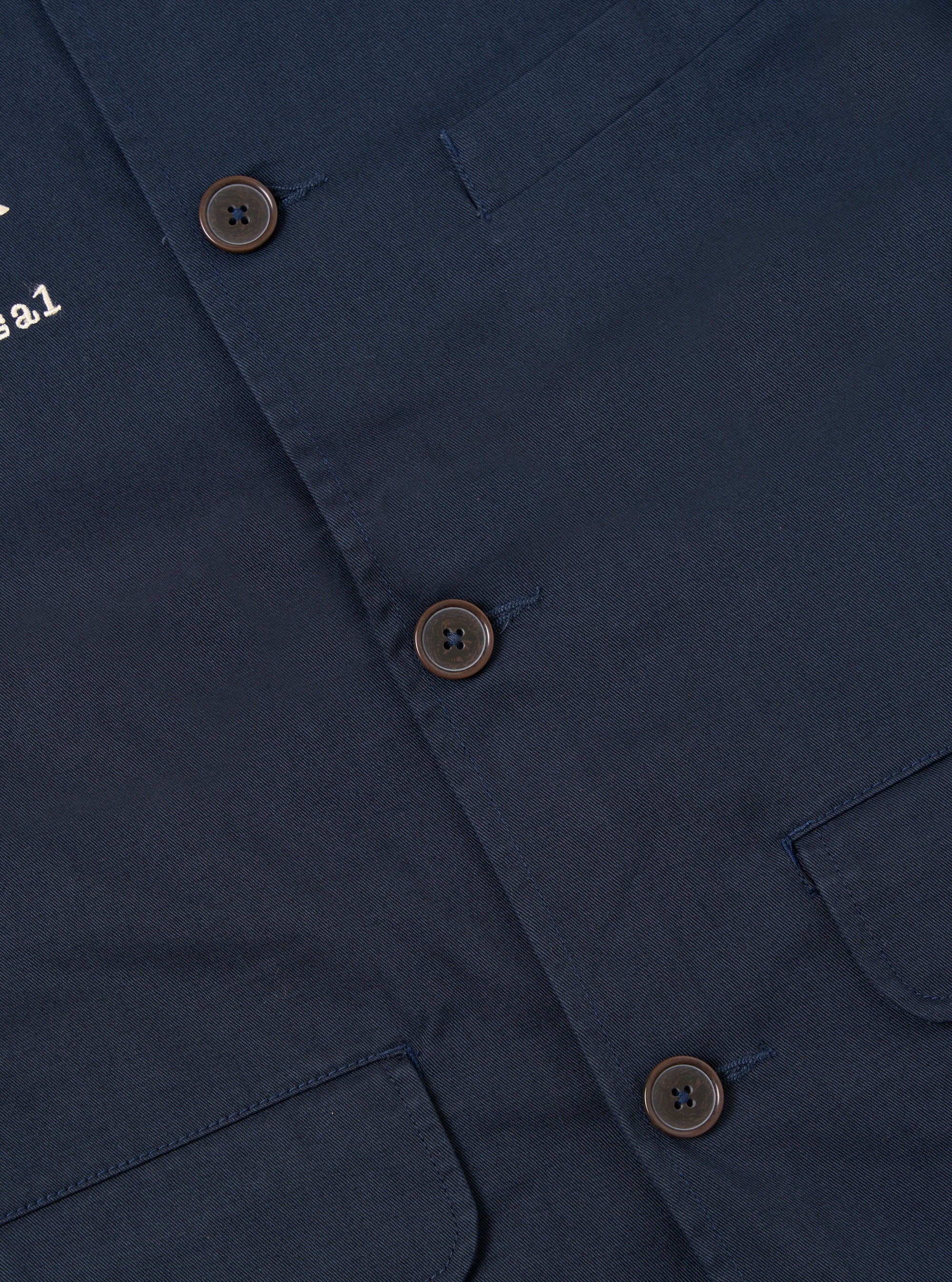 Paraboot x Universal Works Navy Twill Warmus Jacket