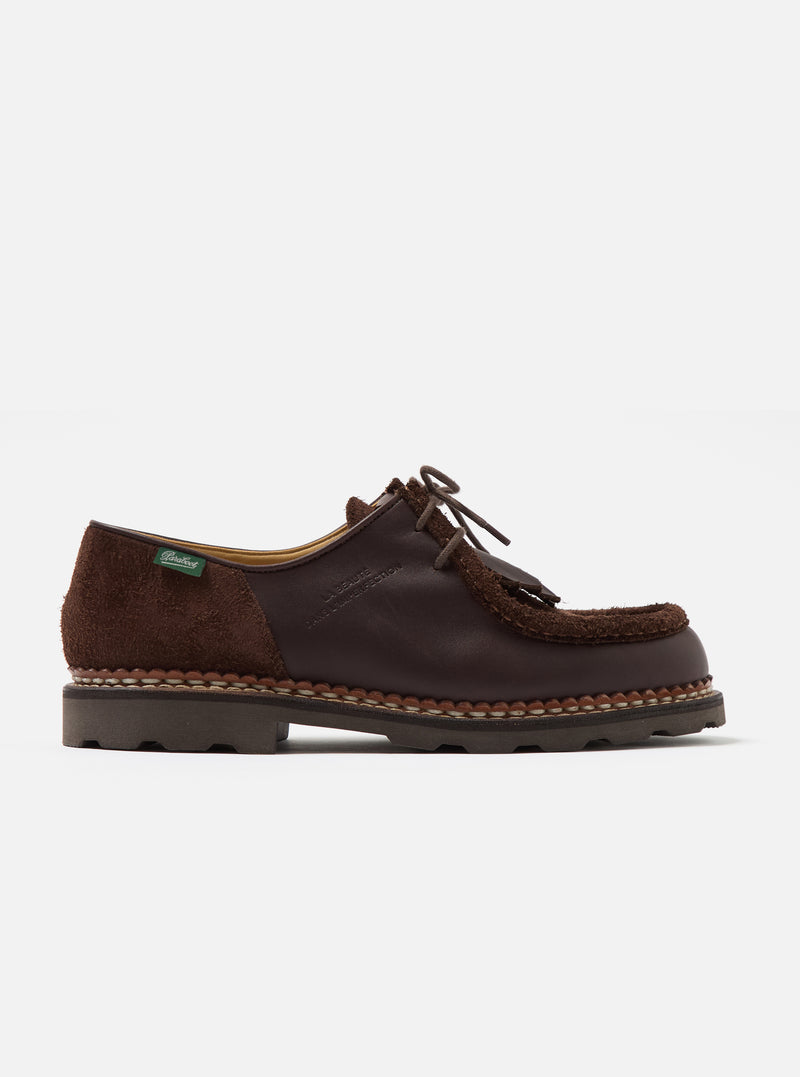 Paraboot x Universal Works Michael in Coffee Leather/Suede