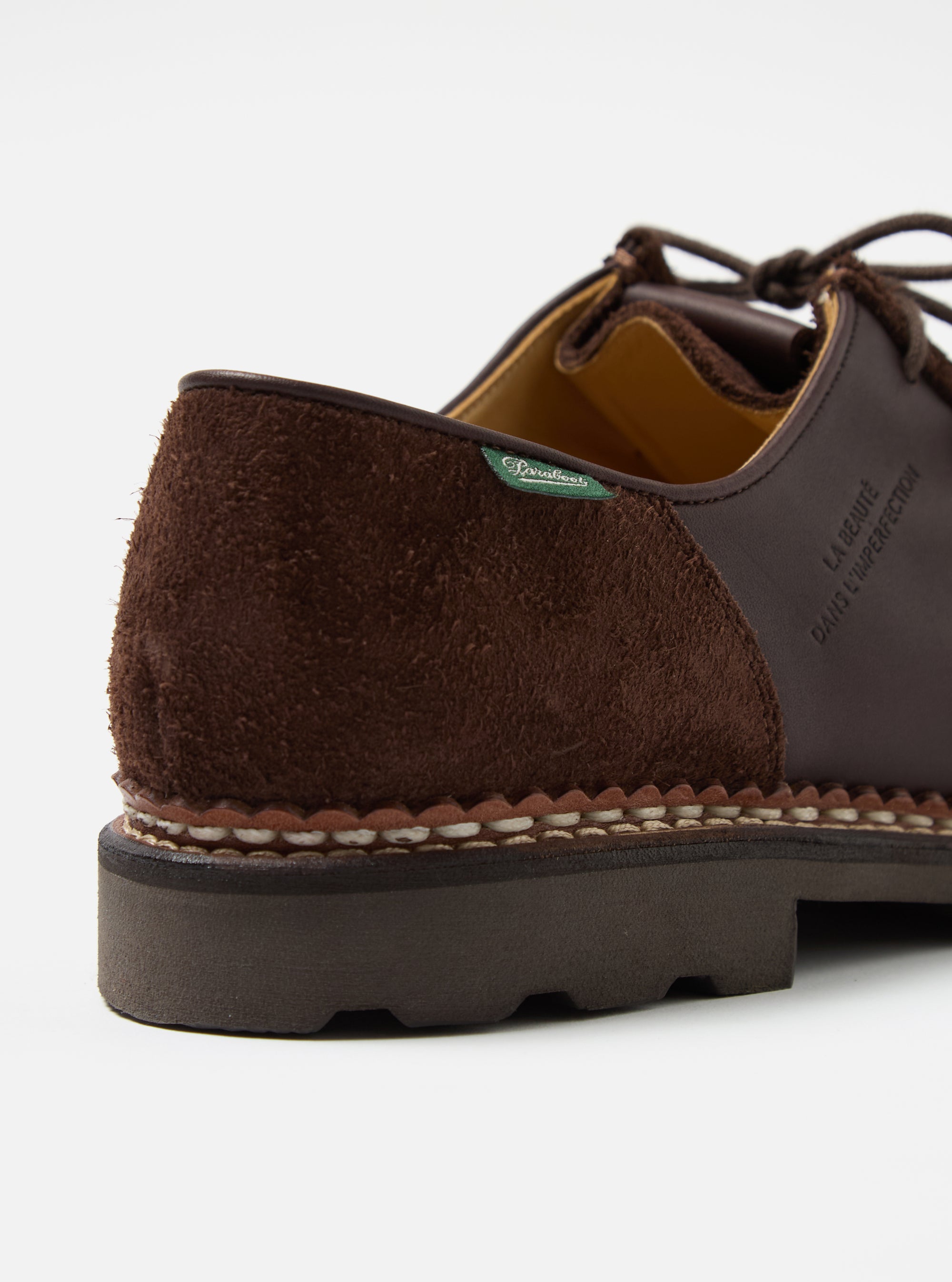 Paraboot x Universal Works Michael in Coffee Leather/Suede