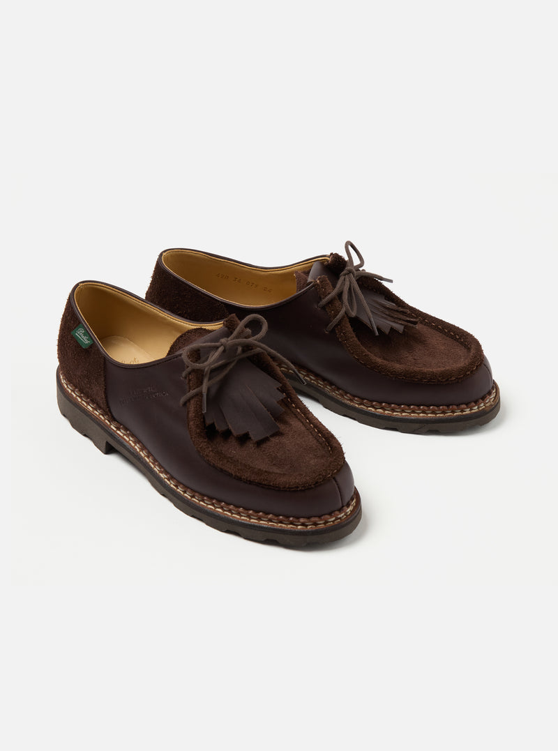 Paraboot x Universal Works Michael in Coffee Leather/Suede