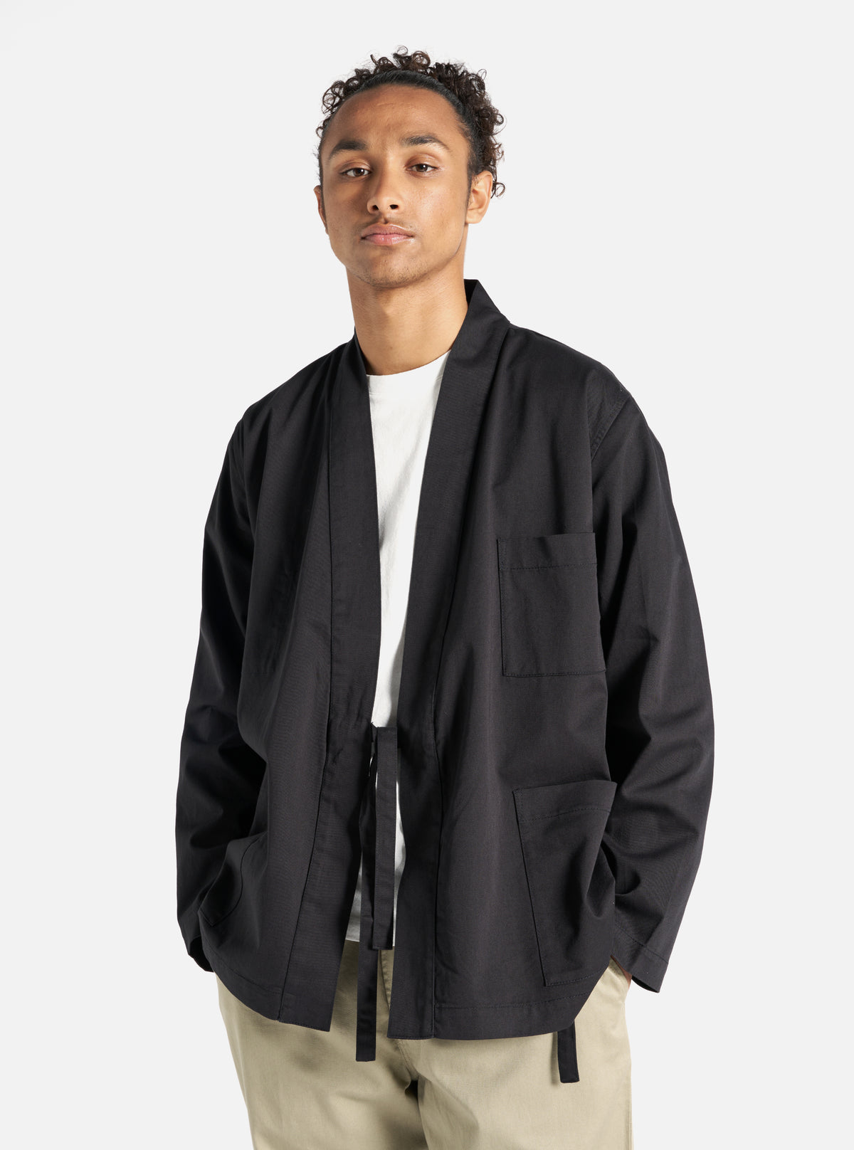 Black Twill Kyoto Work Jacket