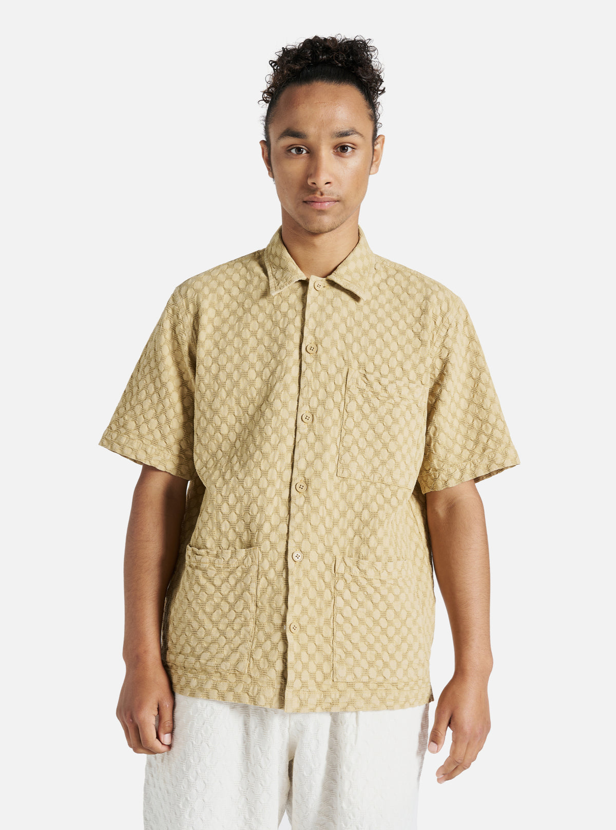 Camel Dot Waffle Island Shirt