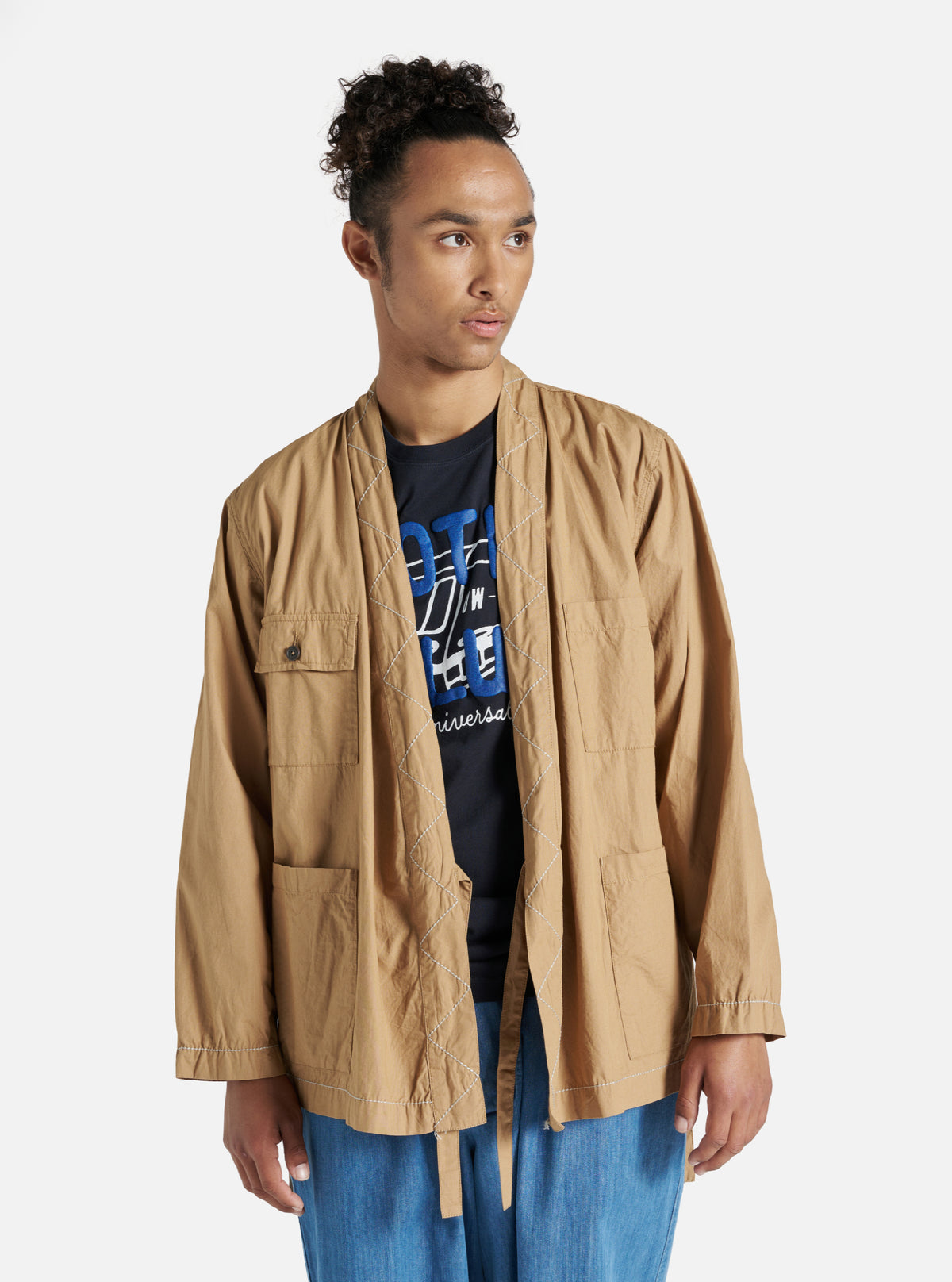 Sand Broad Cloth Osaka Work Jacket