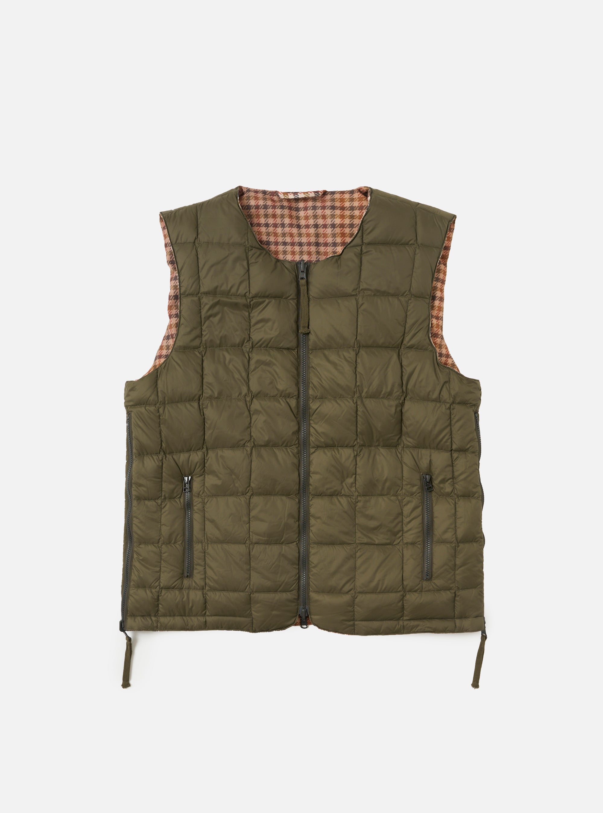 TAION x Universal Works Reversible Dark Olive Military Line Vest