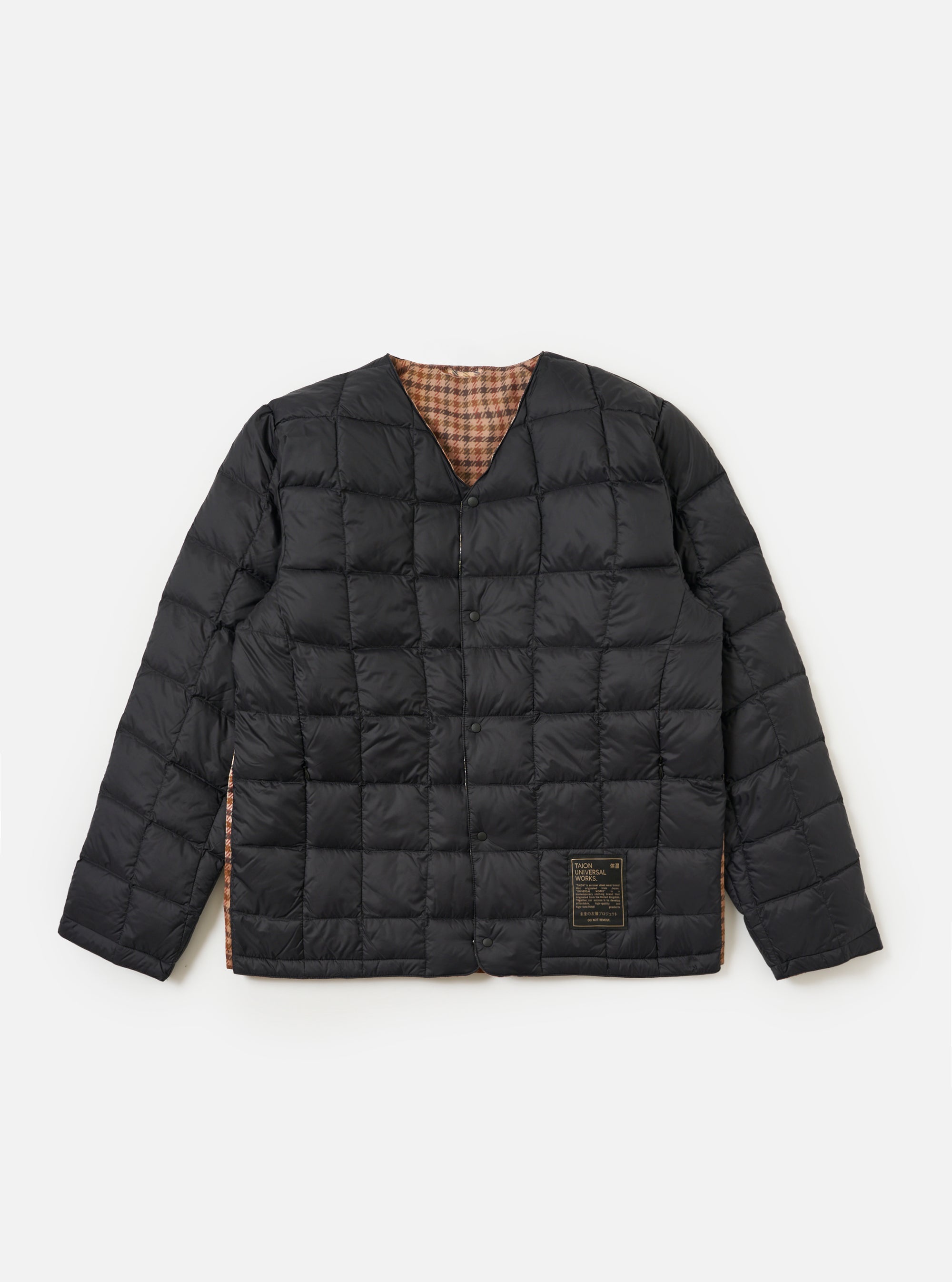 TAION x Universal Works Reversible Black Military Line Liner Jacket