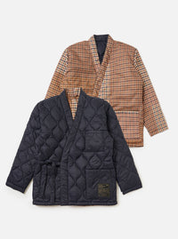 TAION x Universal Works Reversible Dark Navy Military Line Kyoto Work Jacket