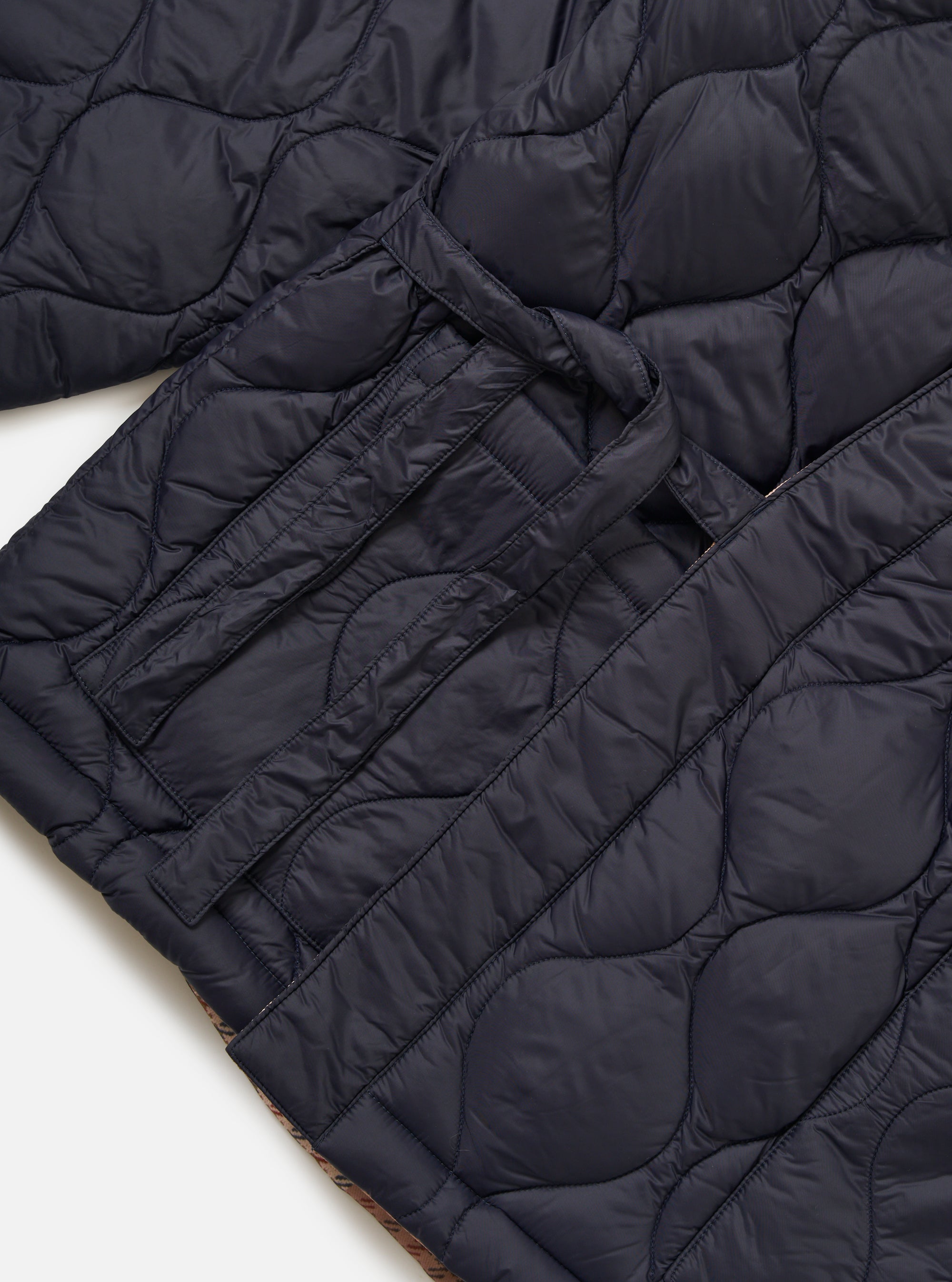 TAION x Universal Works Reversible Dark Navy Military Line Kyoto Work Jacket