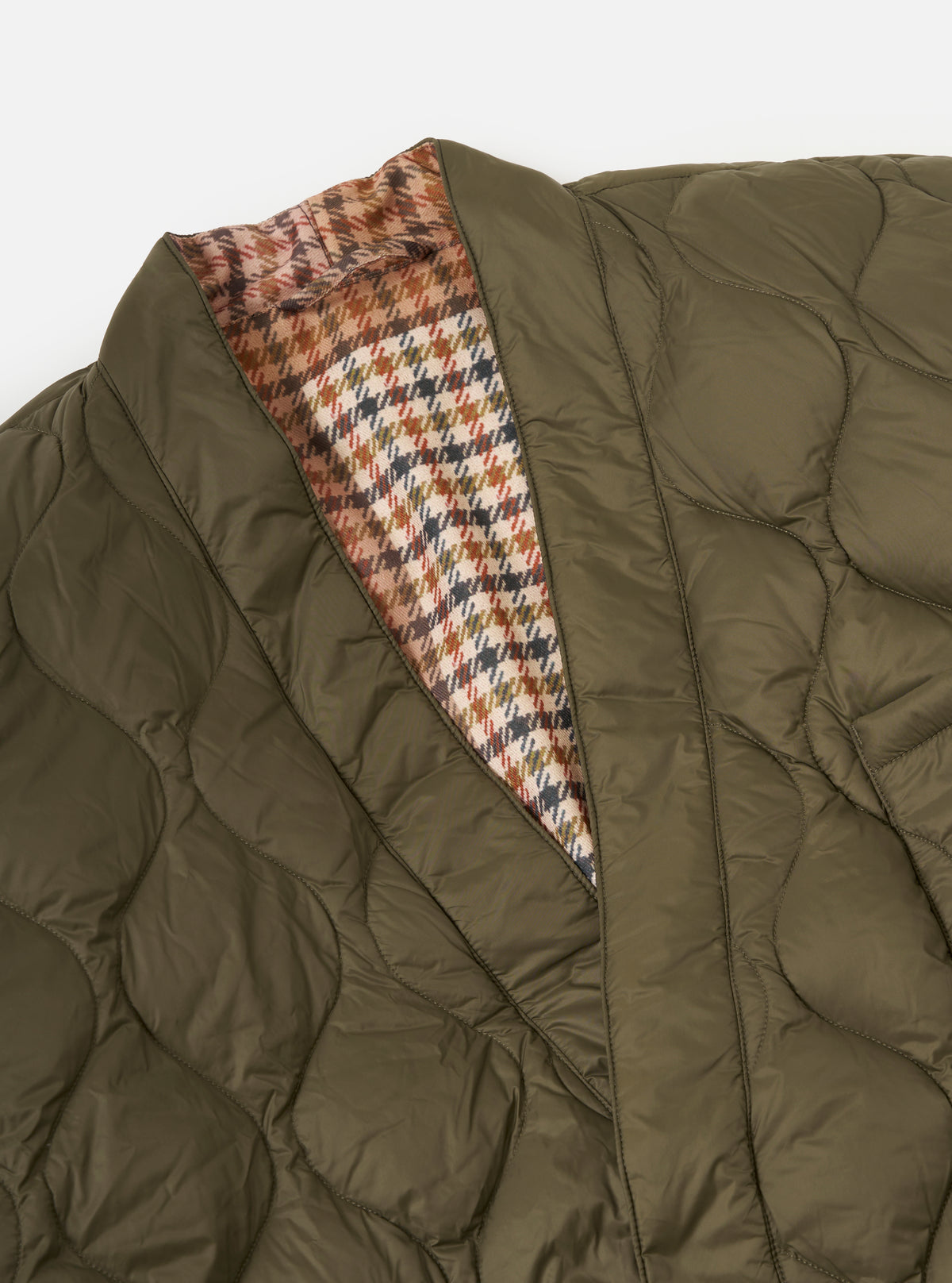 TAION x Universal Works Reversible Dark Olive Military Line Kyoto Work Jacket