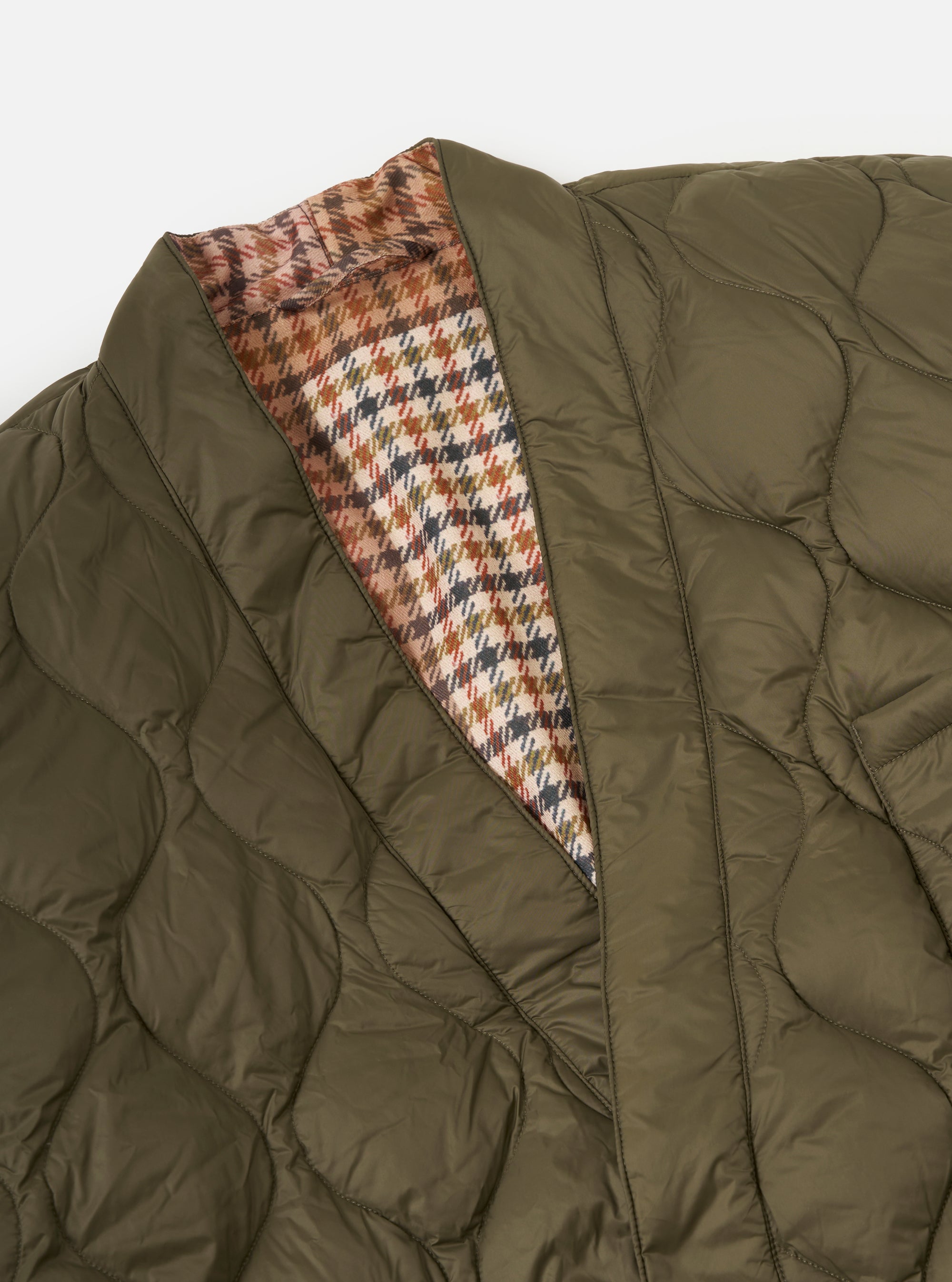 TAION x Universal Works Reversible Dark Olive Military Line Kyoto Work Jacket