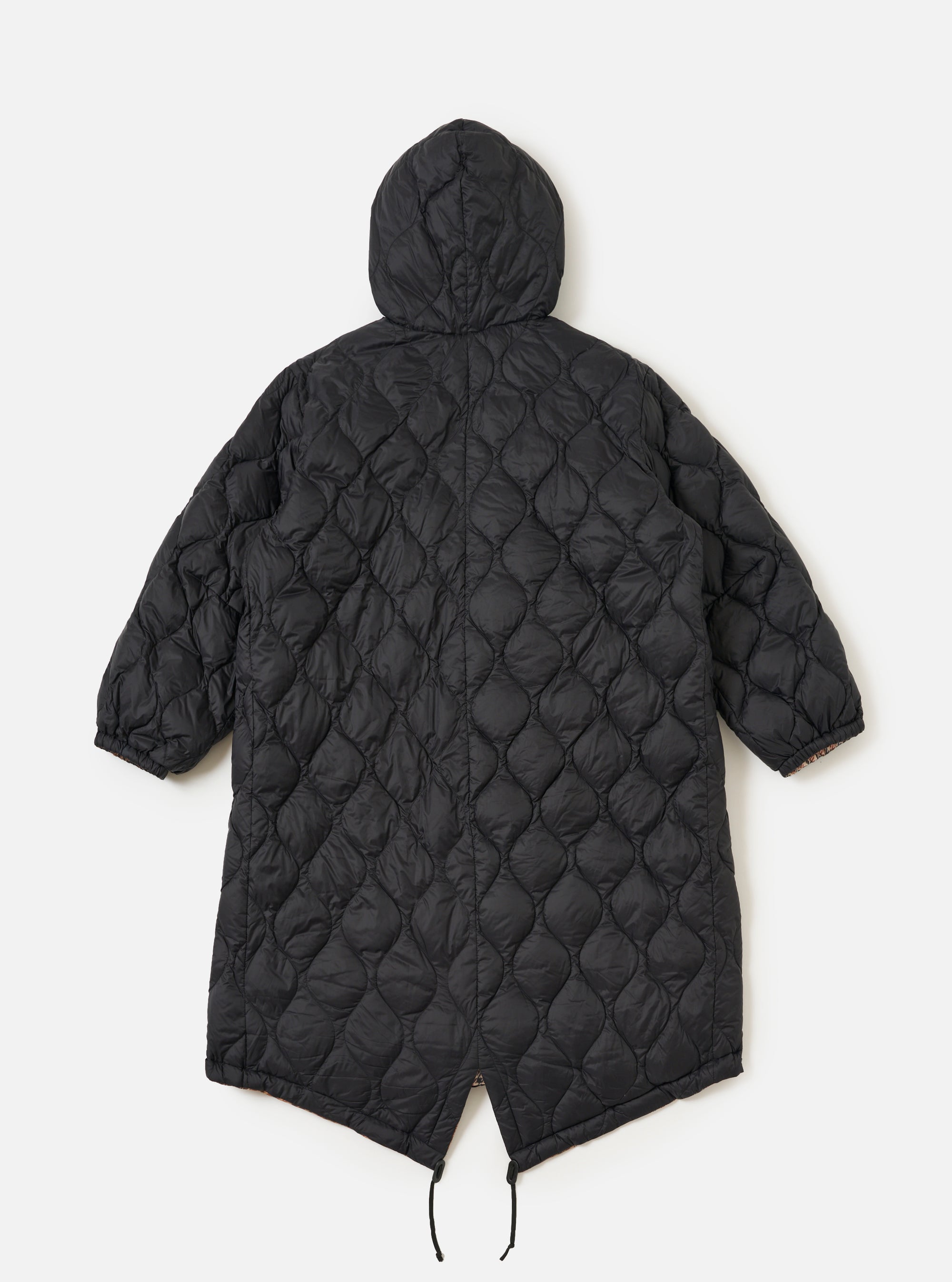 TAION x Universal Works Reversible Black Military Line Parka