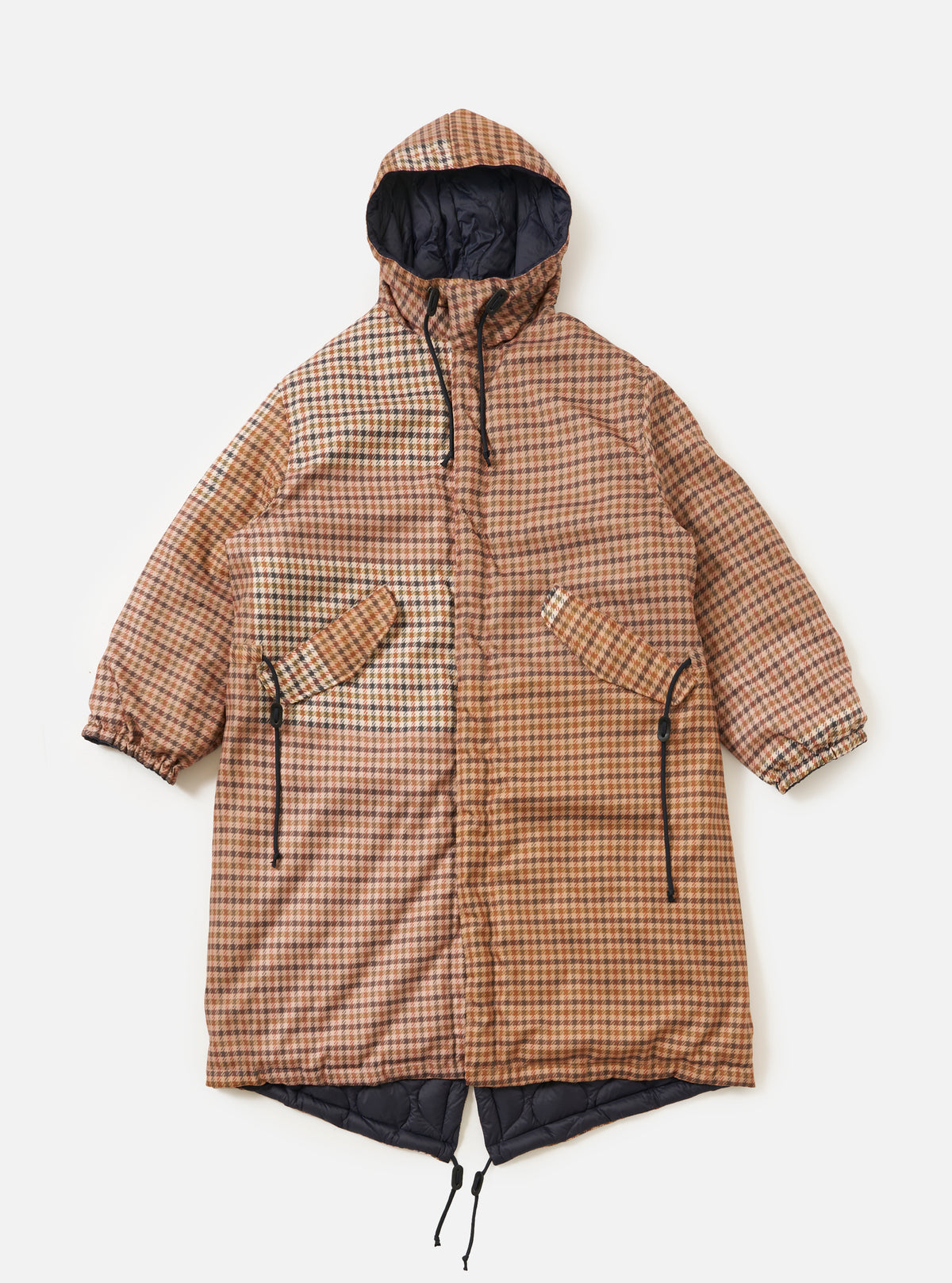 TAION x Universal Works Reversible Dark Navy Military Line Parka