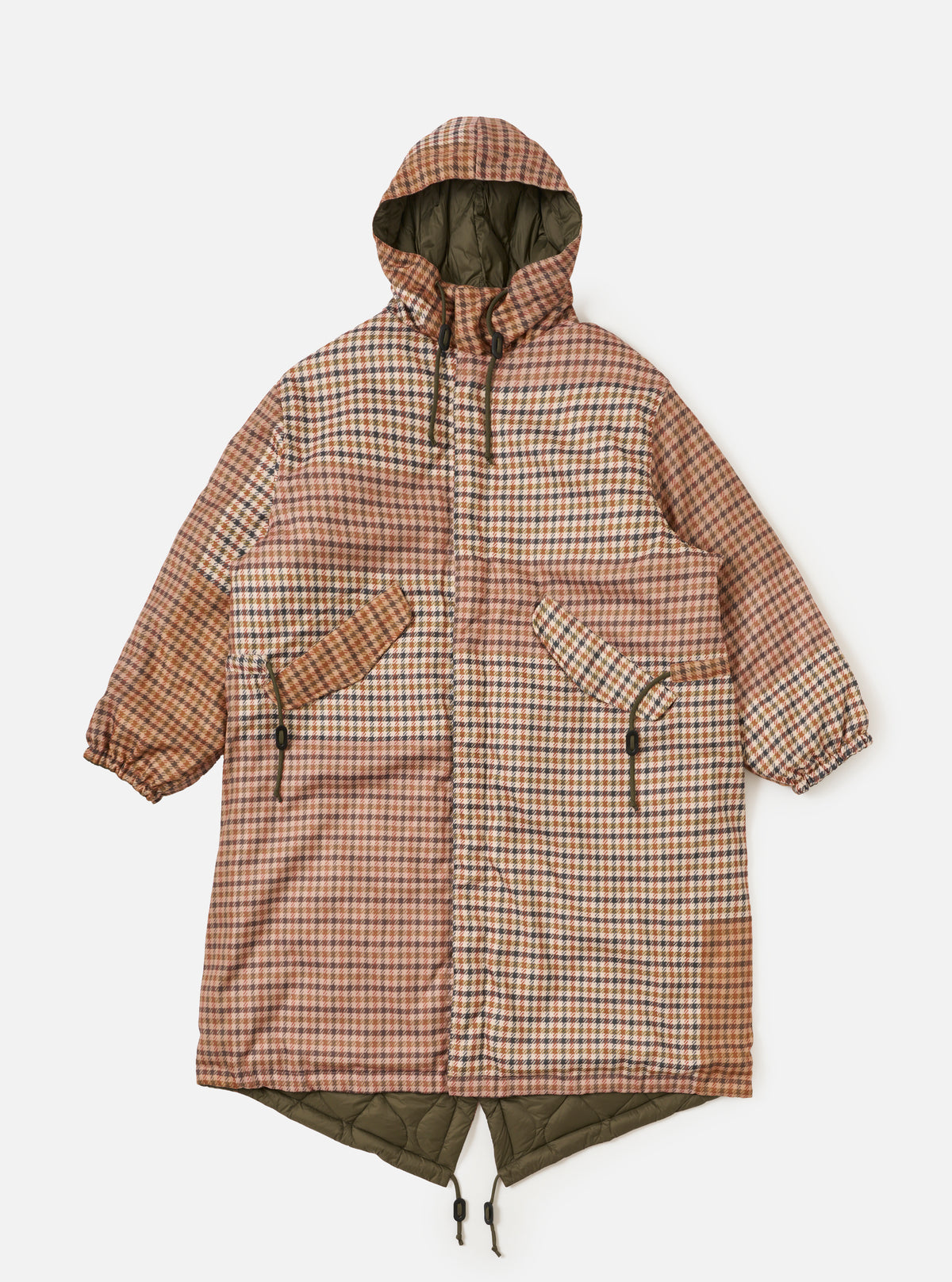 TAION x Universal Works Reversible Dark Olive Military Line Parka