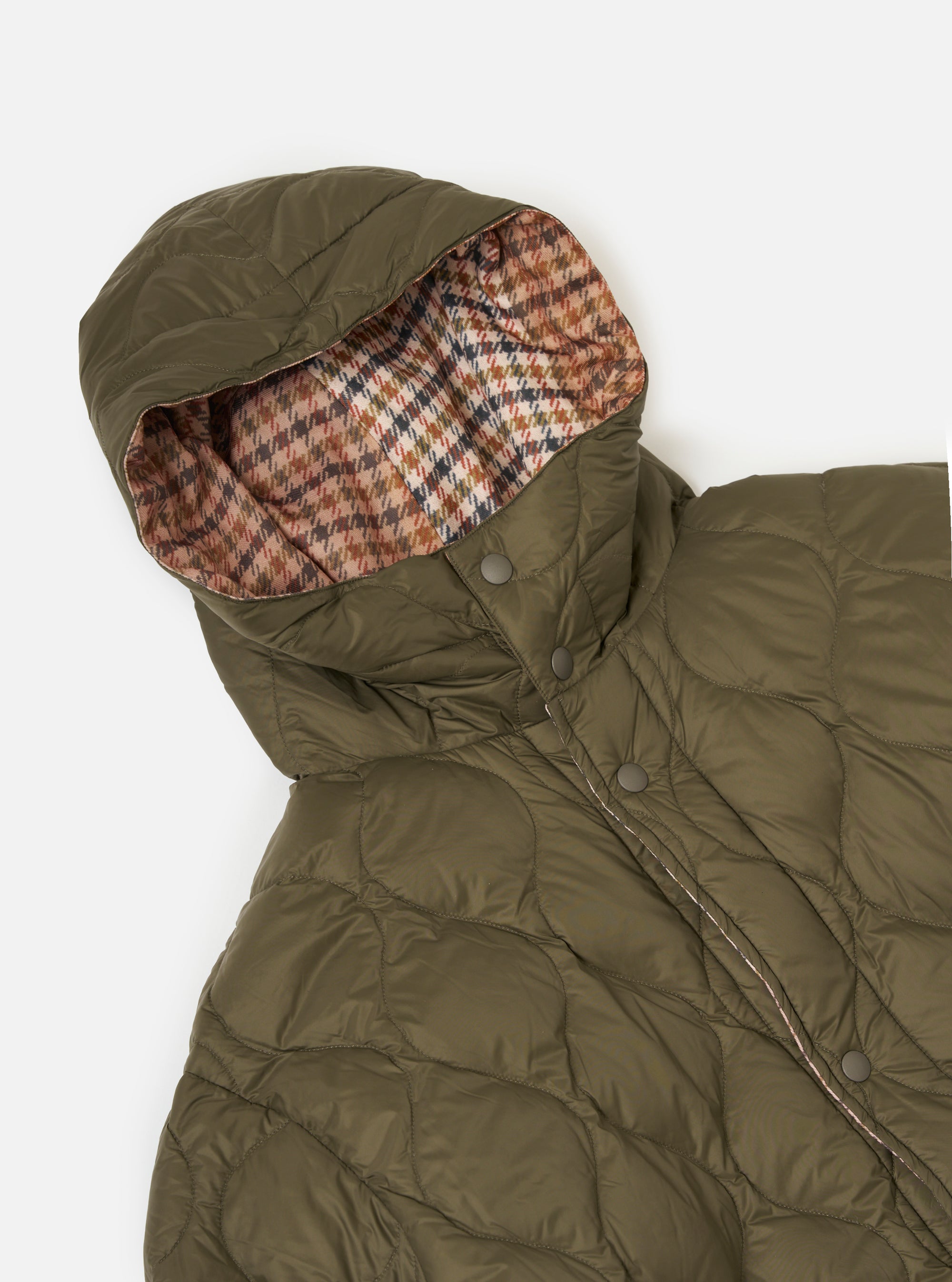 TAION x Universal Works Reversible Dark Olive Military Line Parka