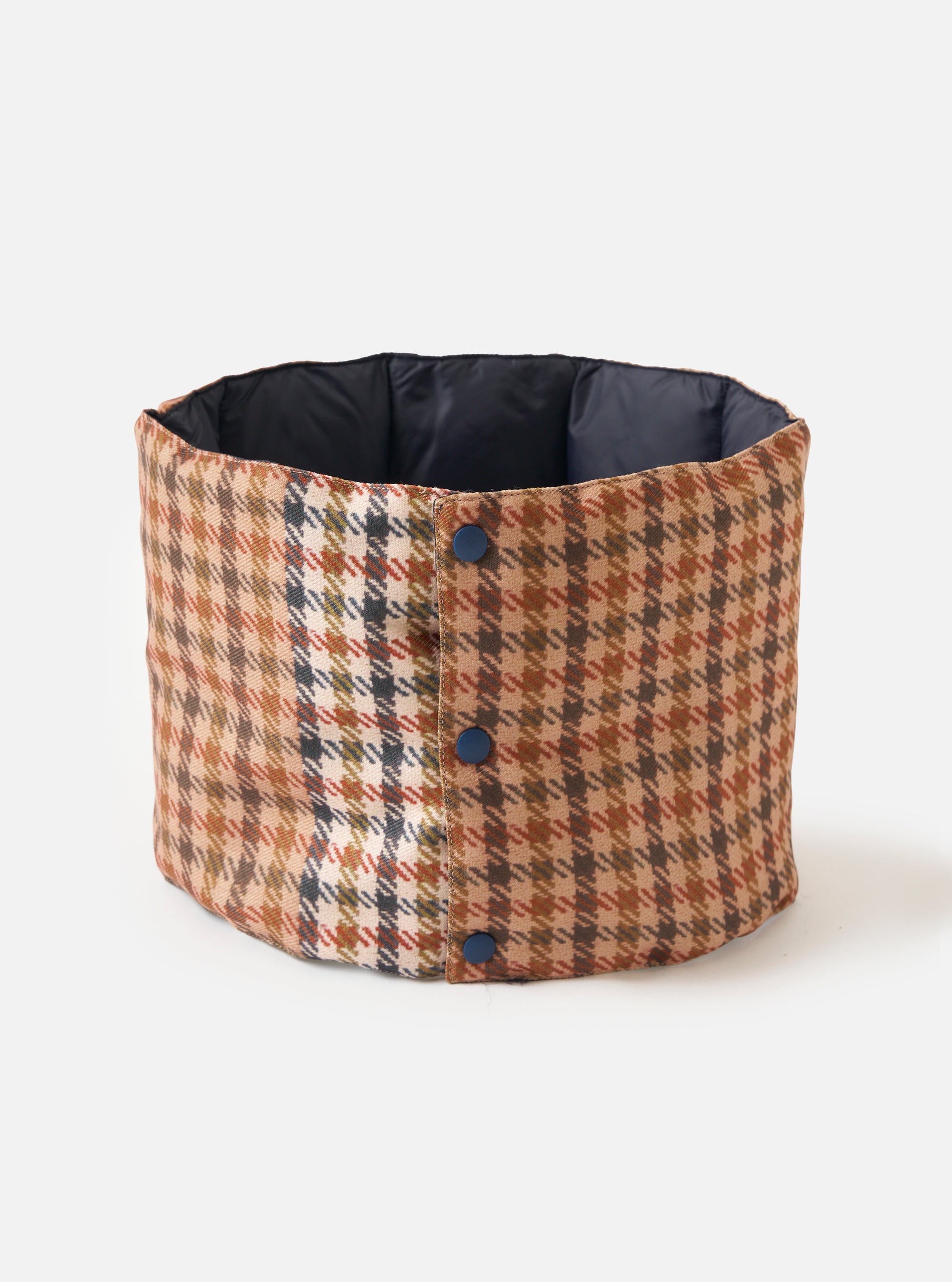 TAION x Universal Works Reversible Dark Navy Military Line Neck Warmer