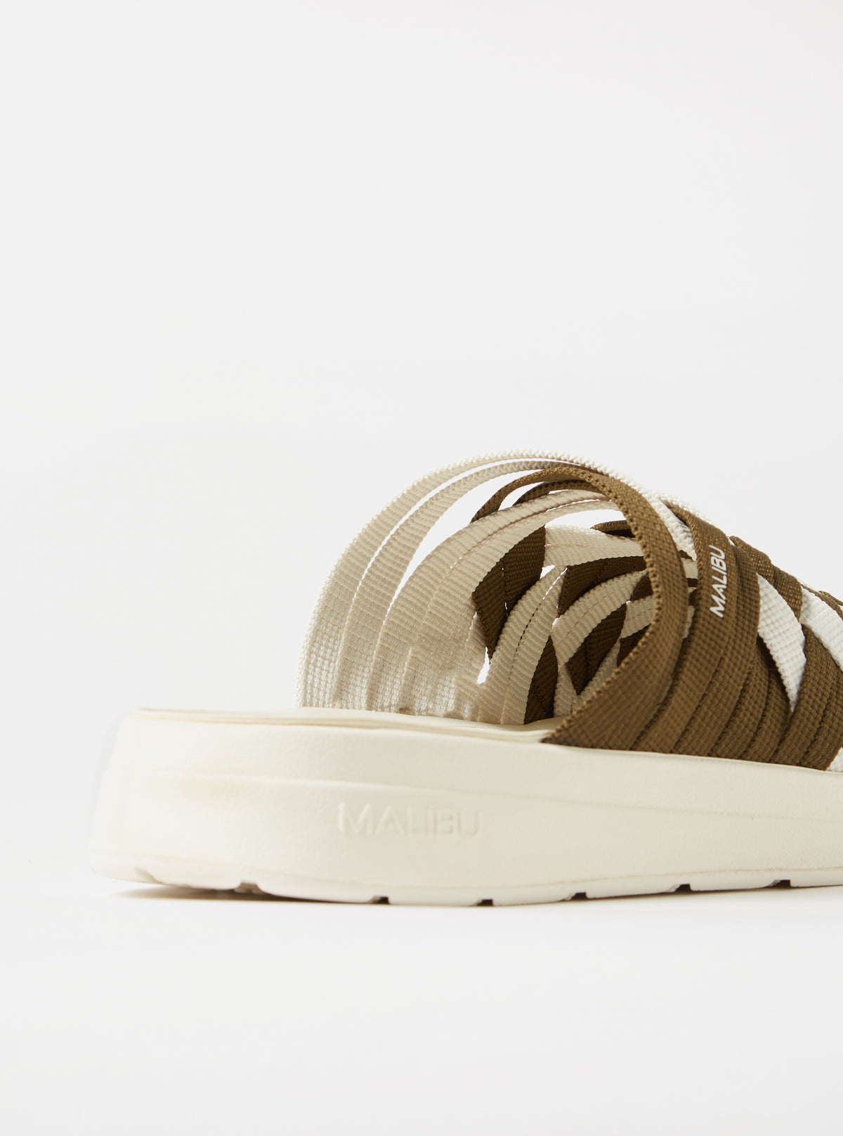 Olive/White Nylon Malibu Colony Classic