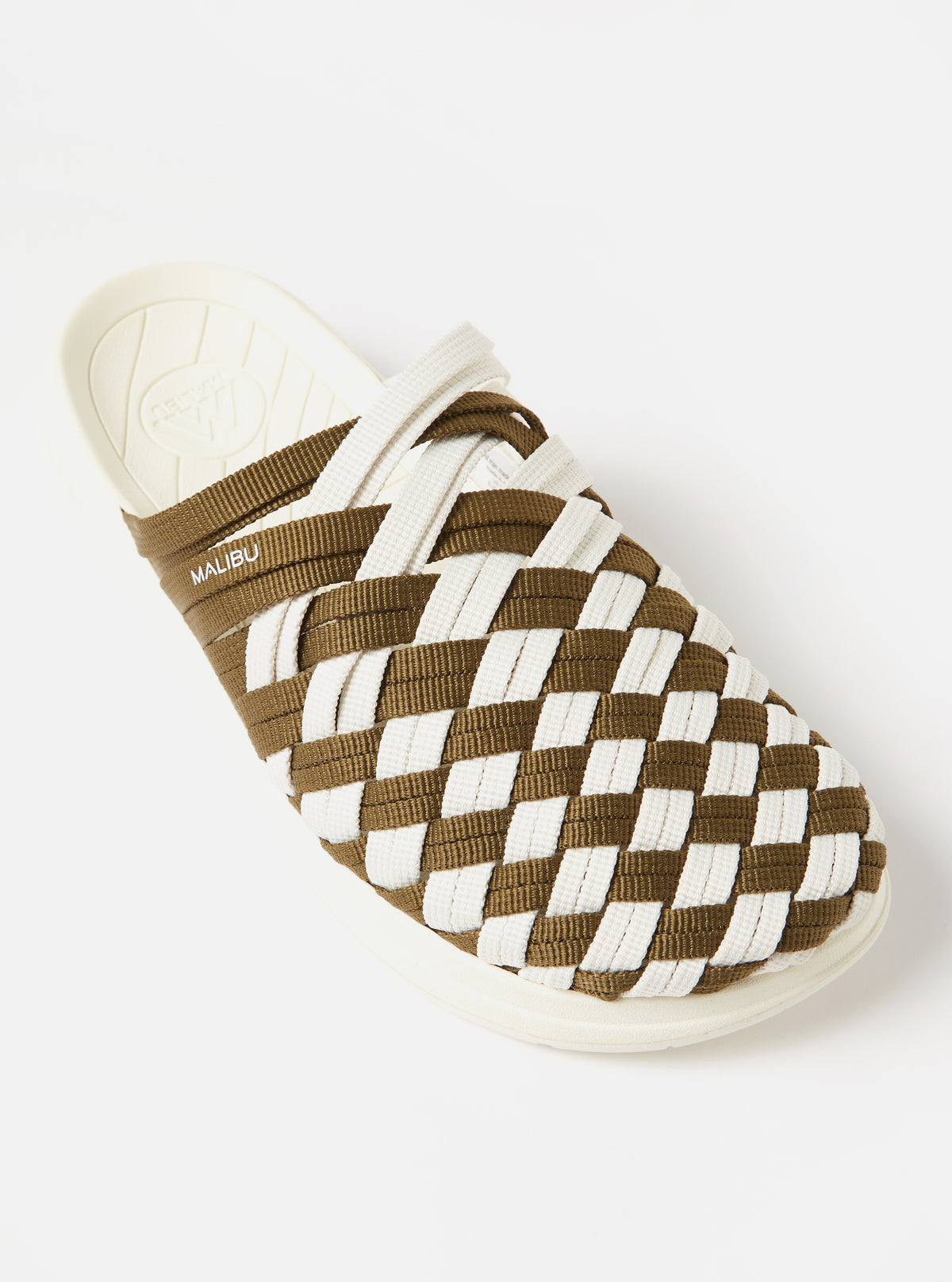 Olive/White Nylon Malibu Colony Classic