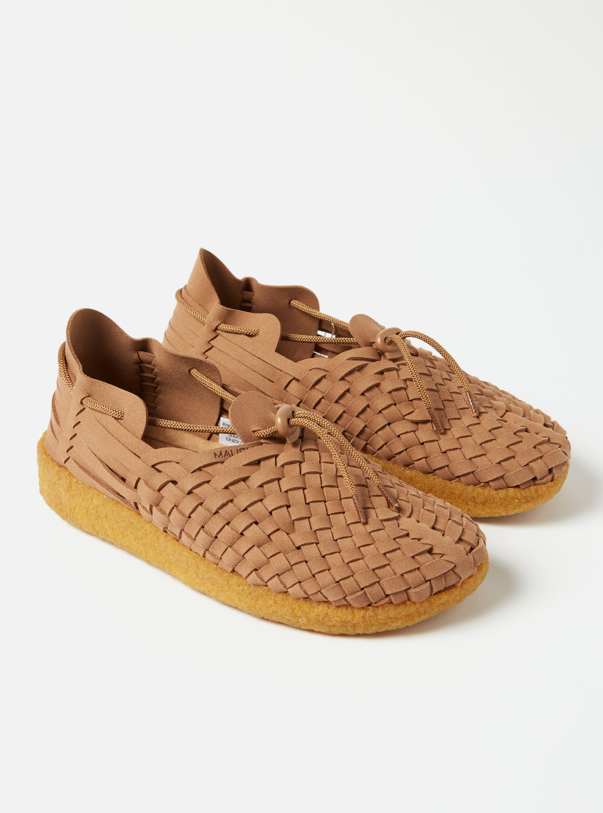 Walnut/Tan Vegan Leather/Crepe Malibu Latigo