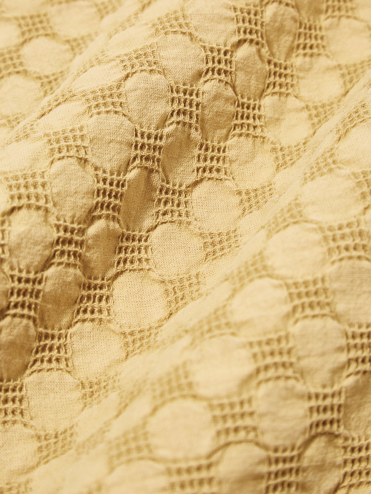 Camel Dot Waffle Head Coach Jacket