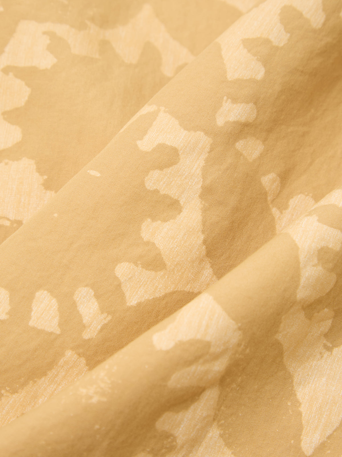 Sand Over Dyed Sun Print Windcheater