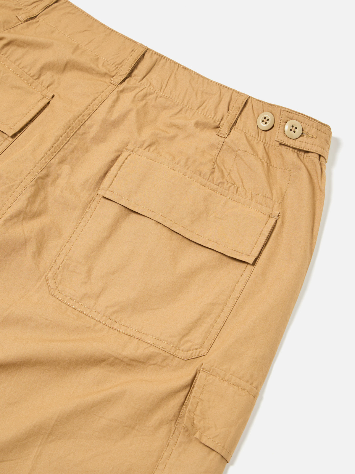 Sand Broad Cloth MW Cargo Short