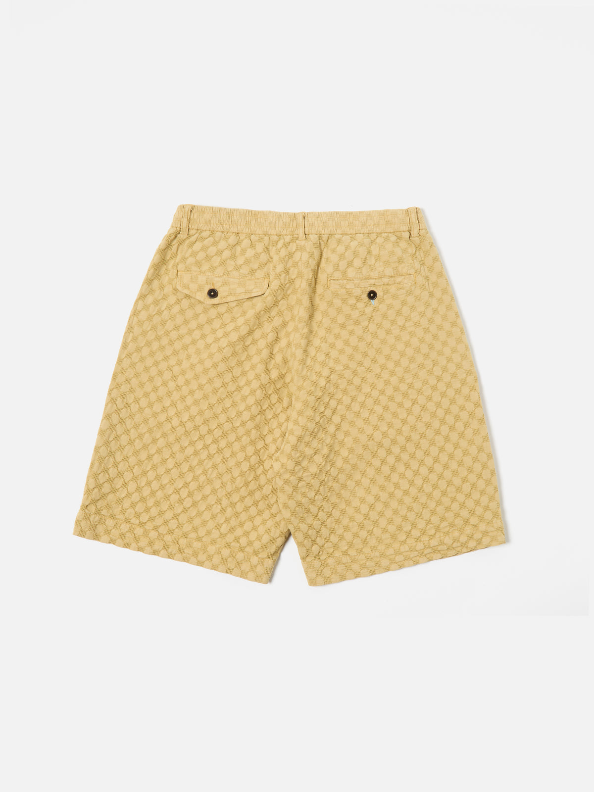 Camel Dot Waffle Pleated Track Short