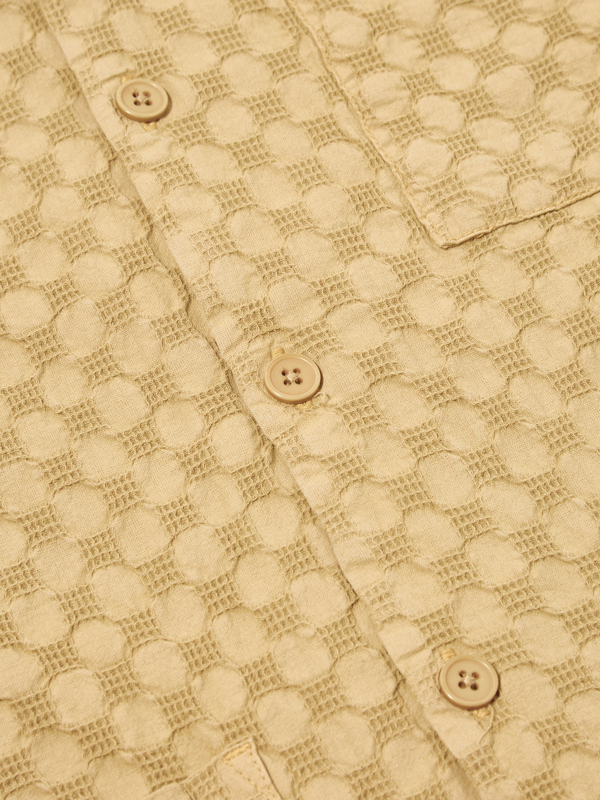 Camel Dot Waffle Island Shirt