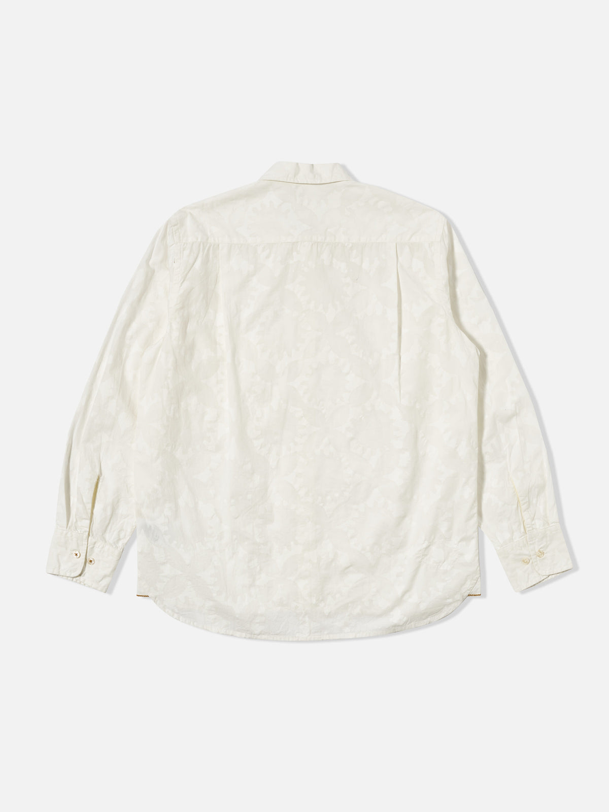 Ecru Sun Print Poplin Field Shirt