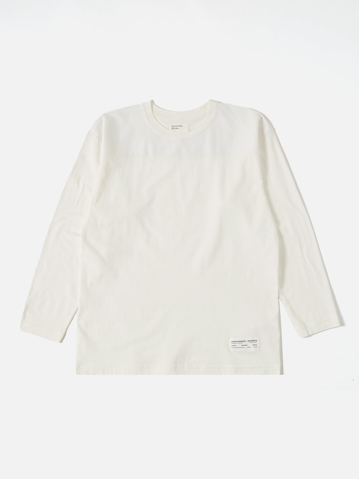 Ecru Single Jersey Football Jersey
