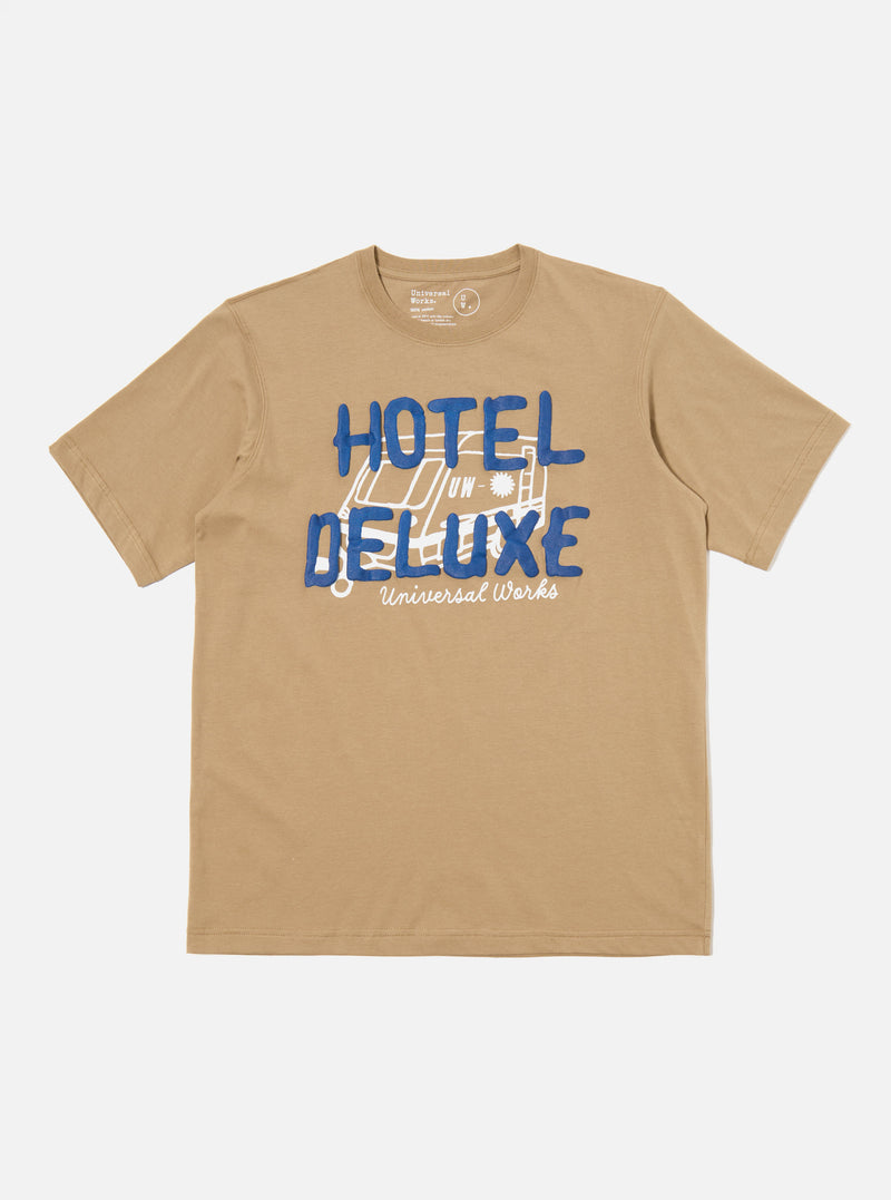 Sand Hotel Deluxe' Single Jersey Print Tee