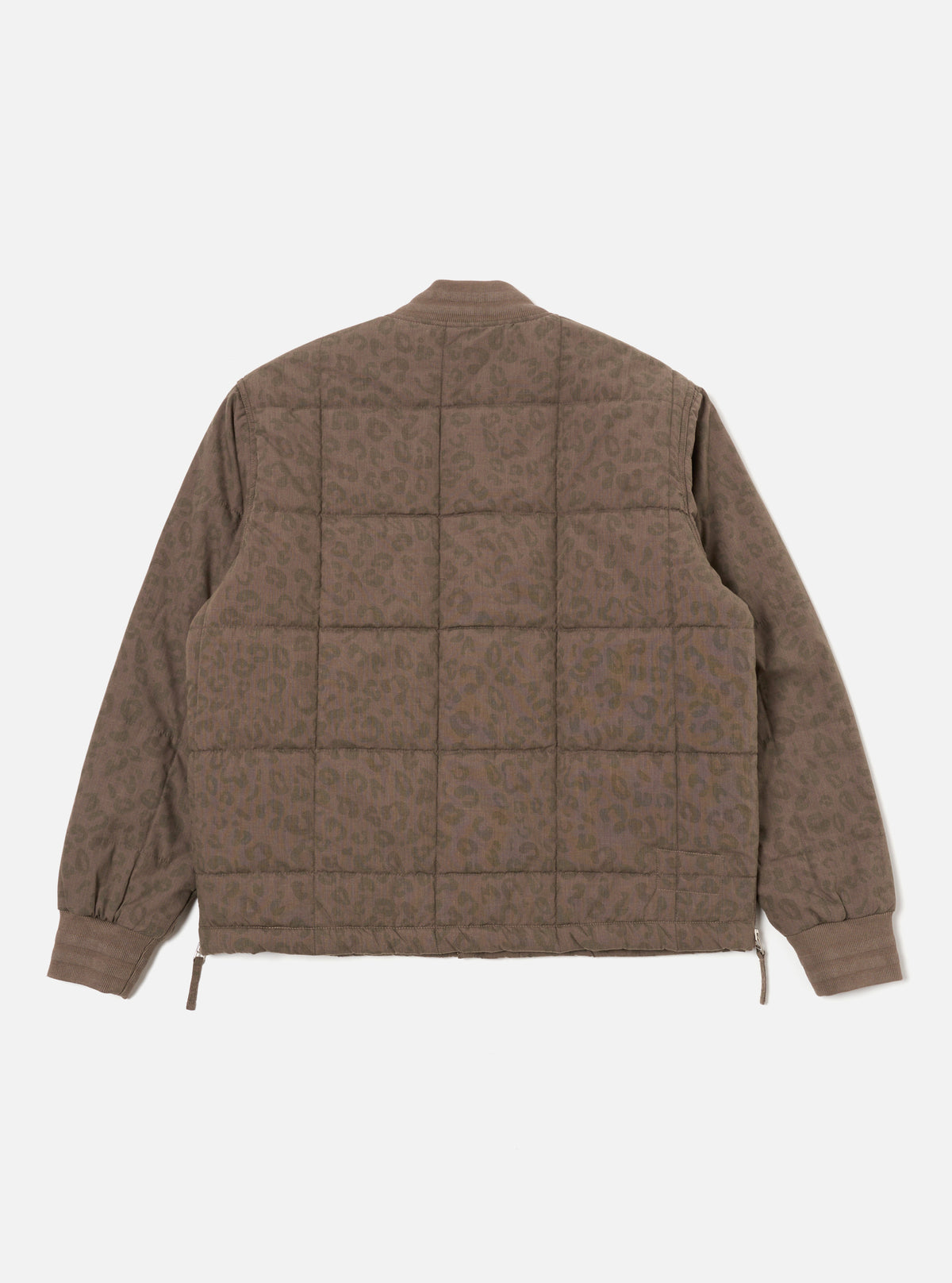 Sand Leopard Recycled Polytech Carlton Jacket