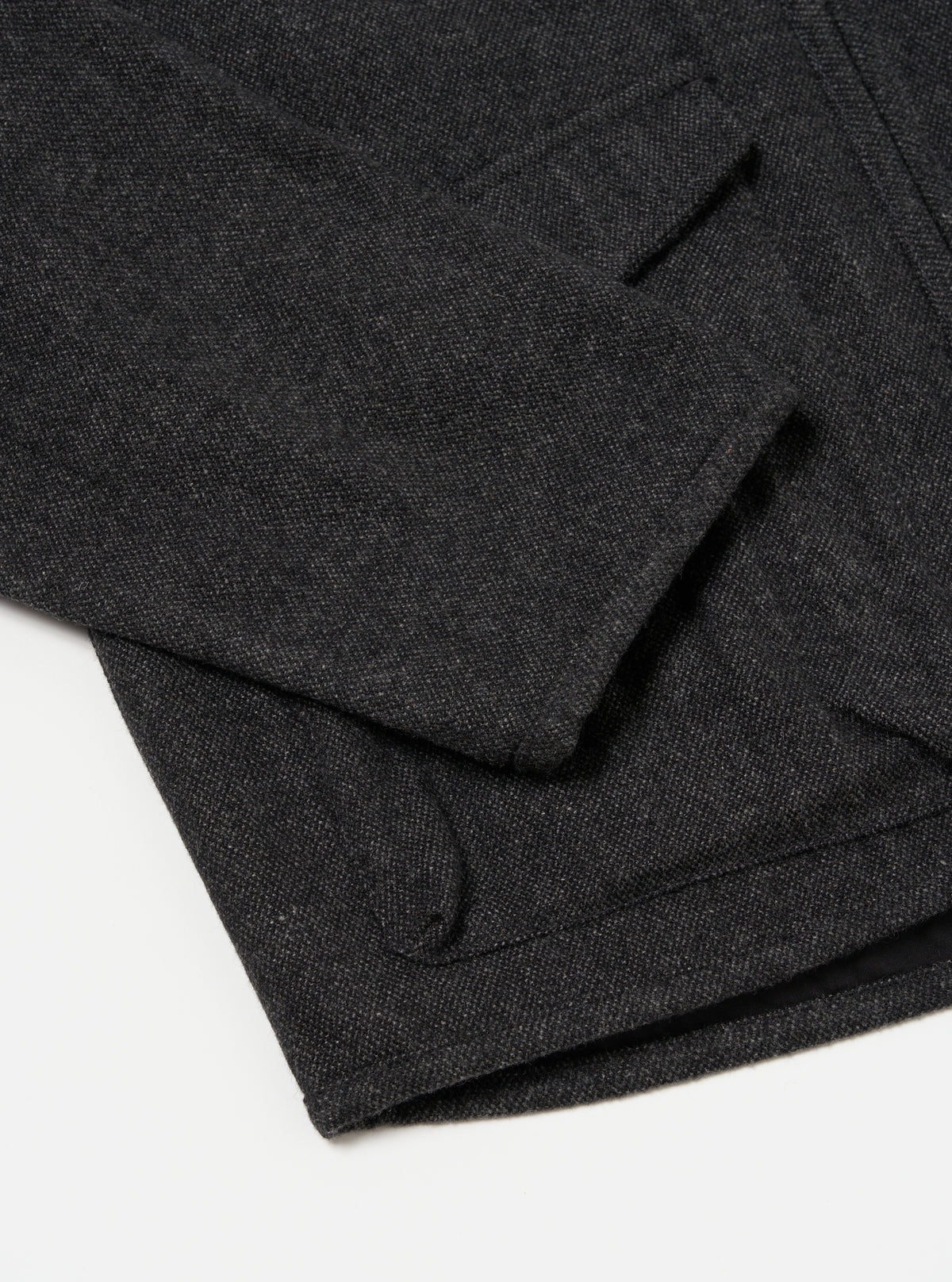 Grey Anders Wool Upcycled Parachute Liner Jacket