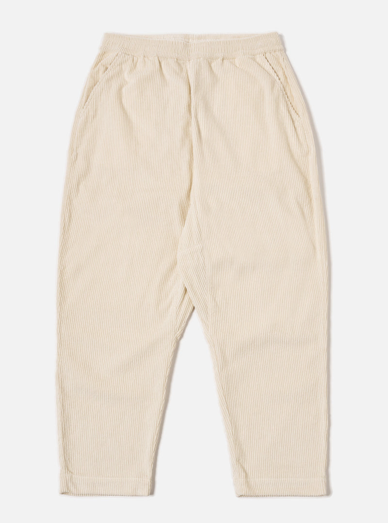 Ecru 6 Wale Cord Braga Pant