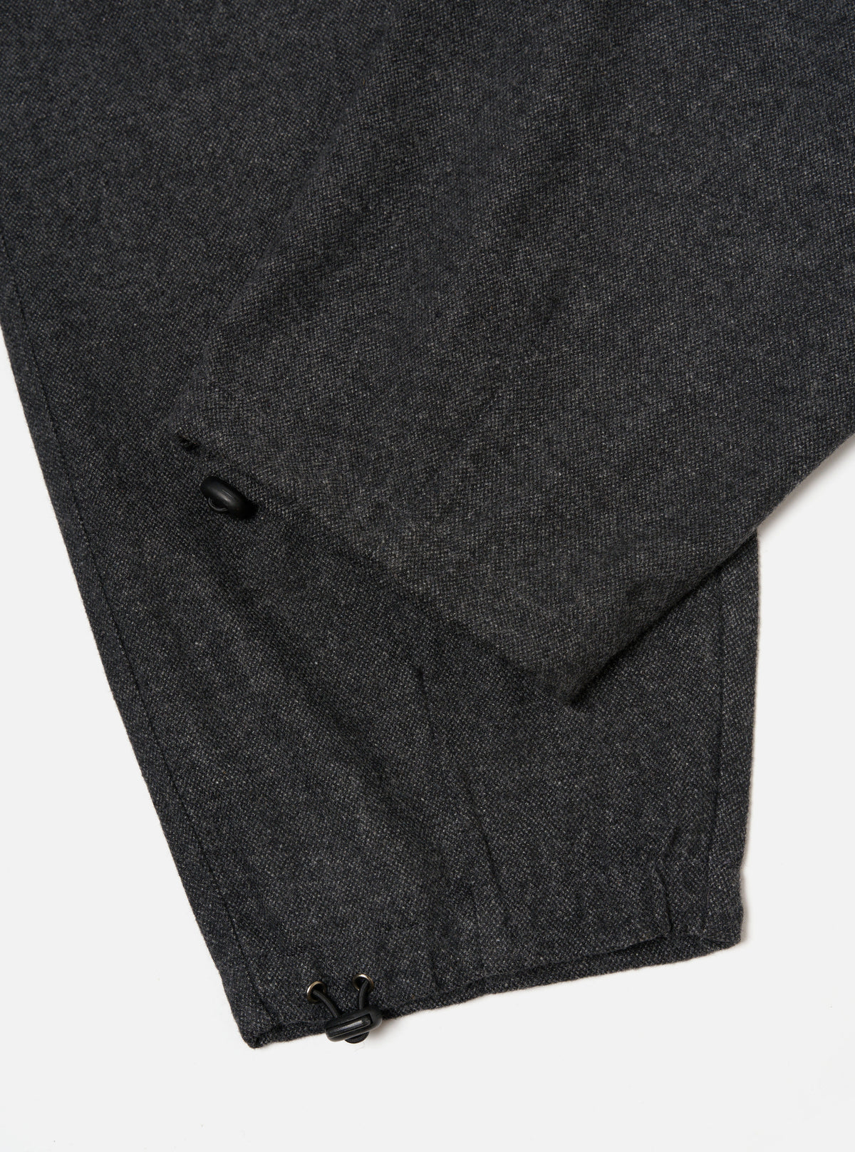 Grey Anders Wool Upcycled Loose Pilot Trouser