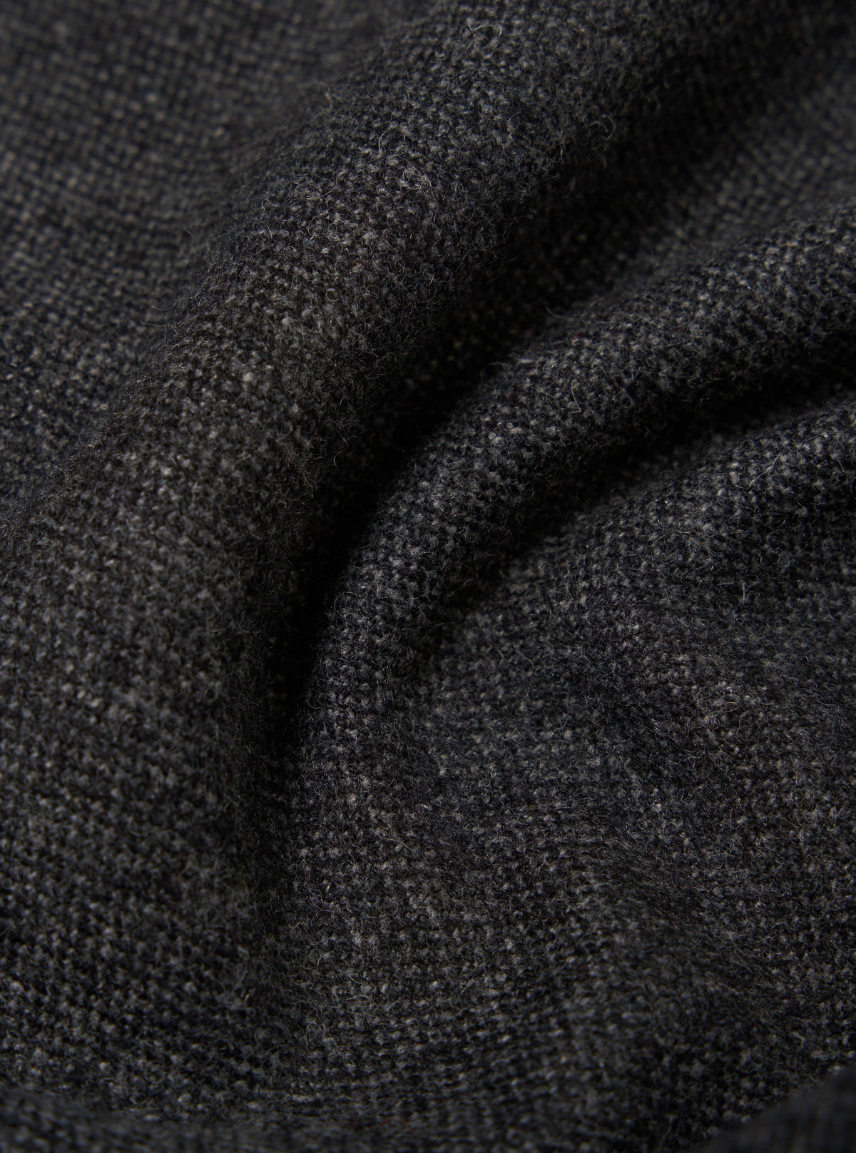 Grey Anders Wool Upcycled Loose Pilot Trouser