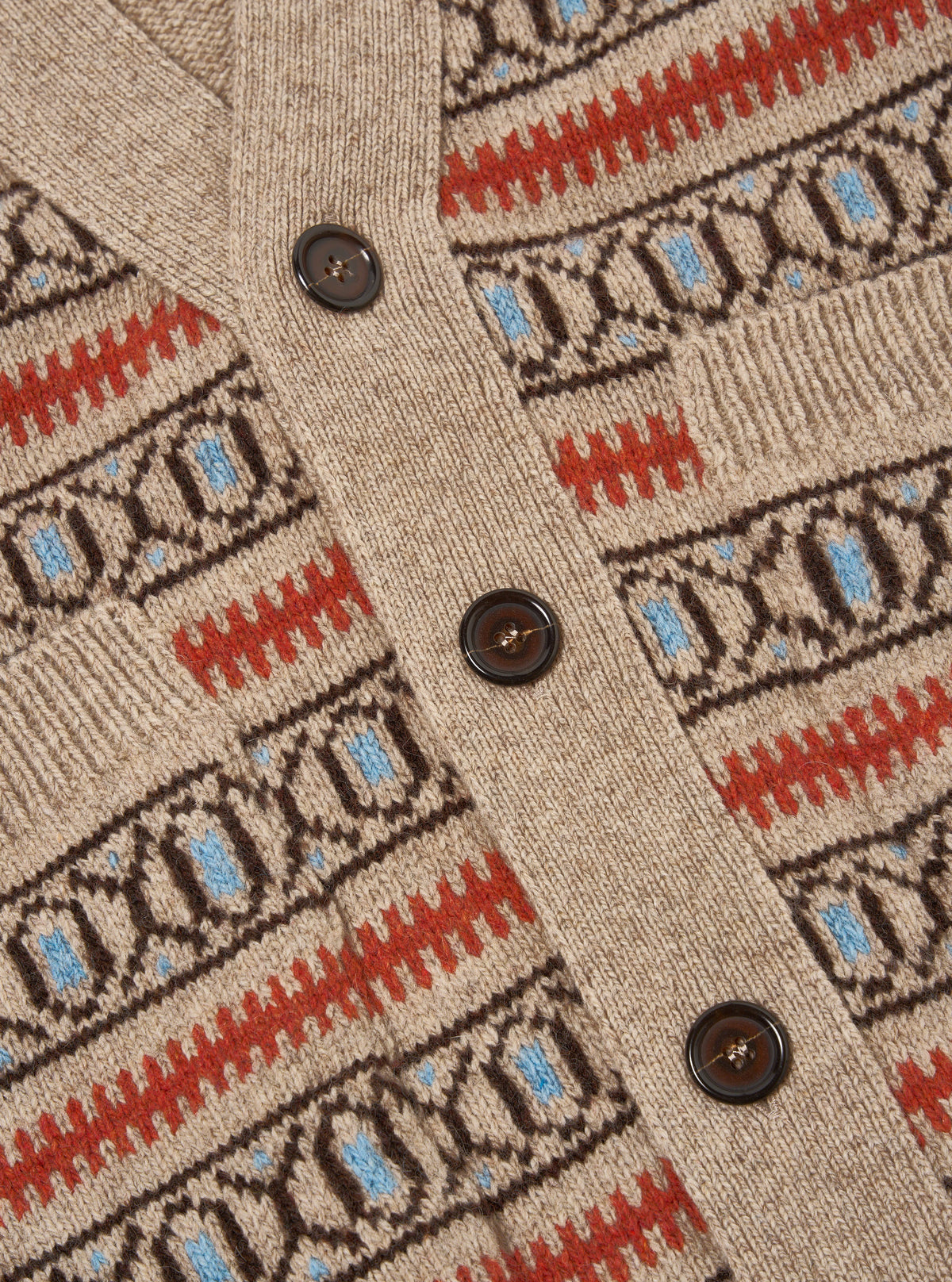 Oatmeal Eco Wool Langdale Cardigan