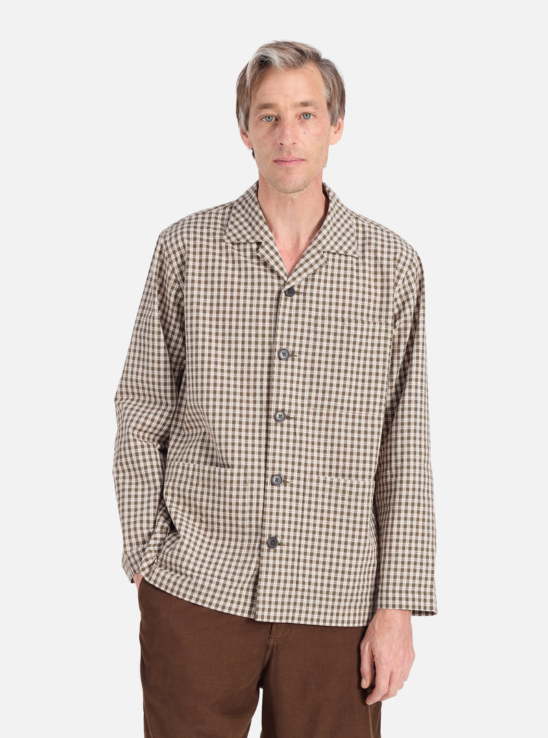 Olive Dobby Check Cancun Jacket