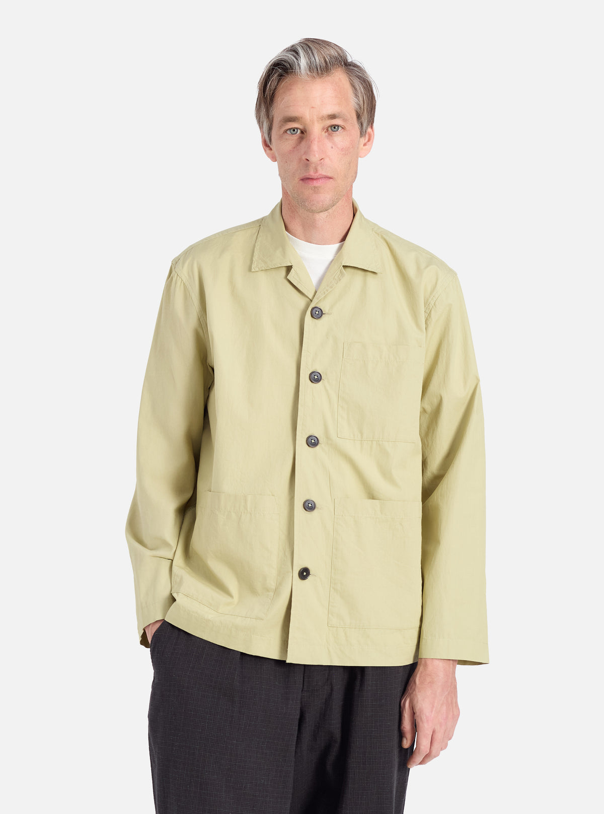 Pale Green Broadcloth Cancun Jacket
