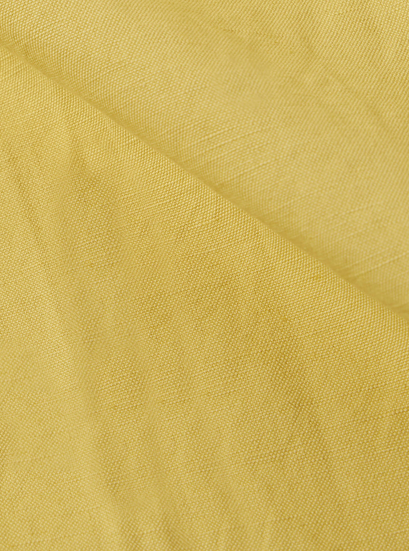 Lemon Linen Slub Weave Jungle Jacket