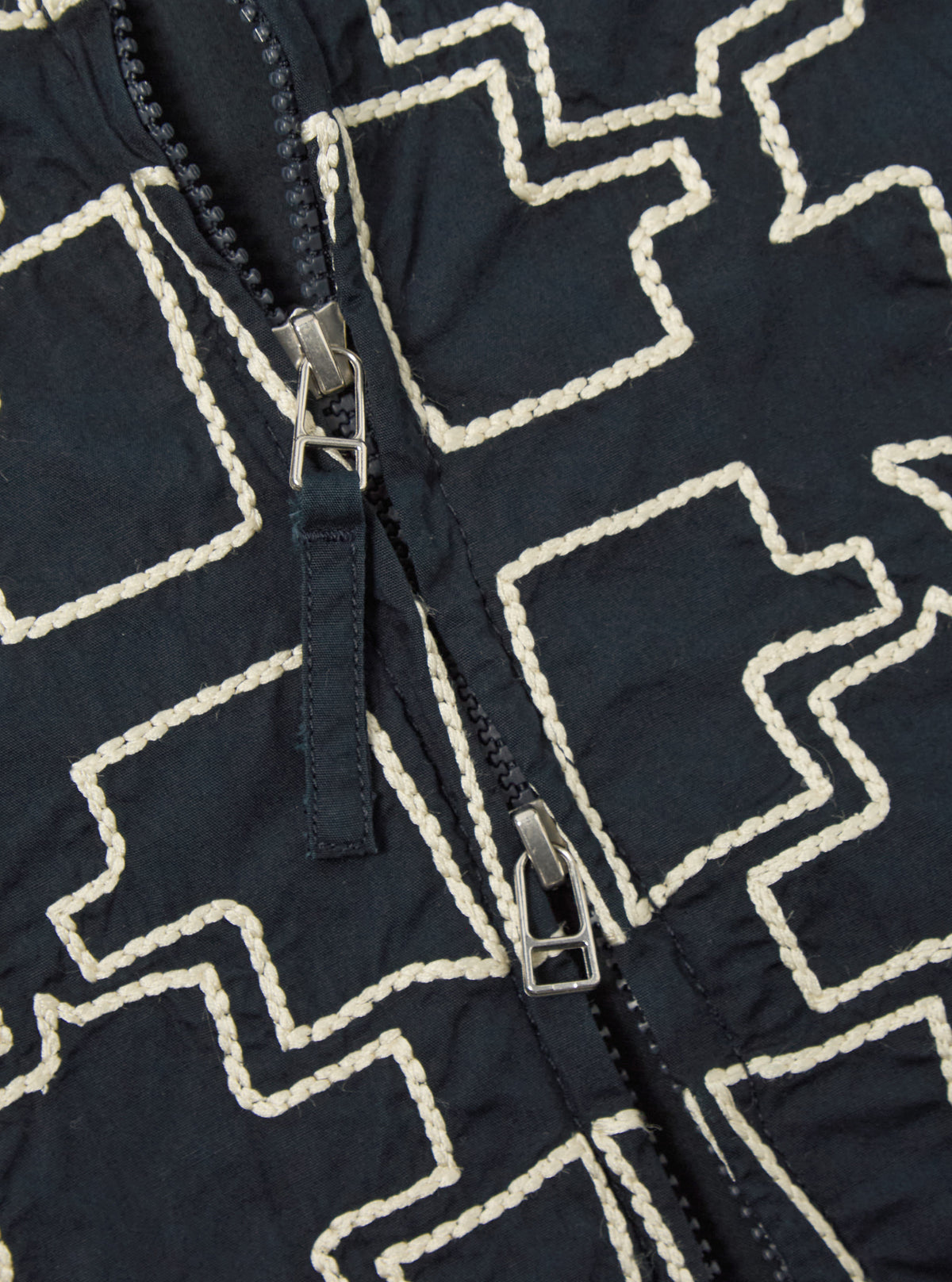 Navy Mitla Broadcloth Club Jacket