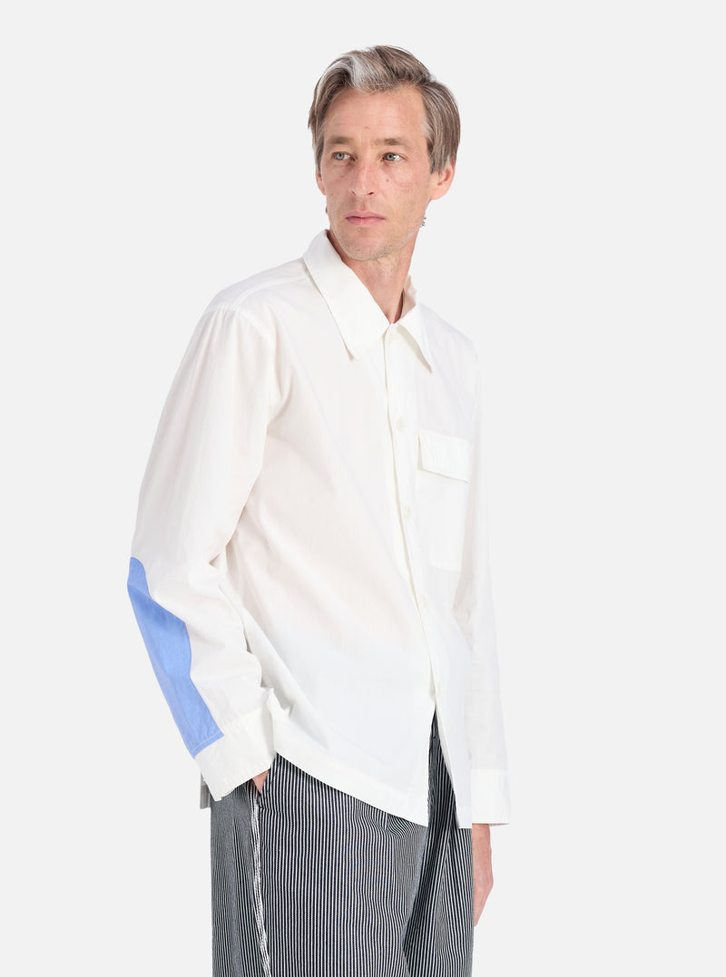 Ecru Poplin Cruiser Shirt