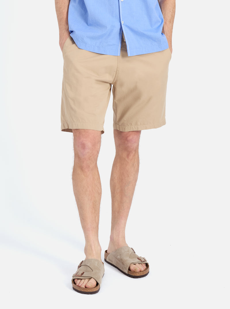 Sand Military Cotton Simple Short