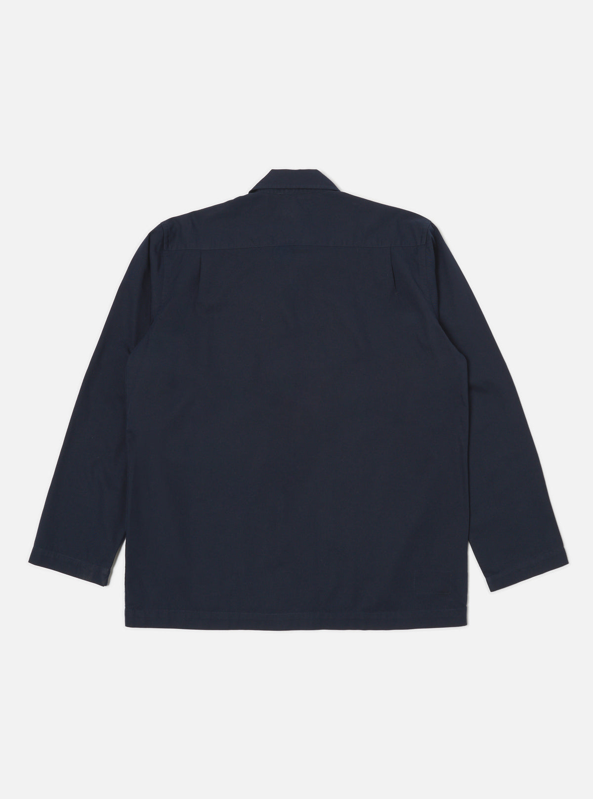 Navy Military Cotton Dockside Overshirt