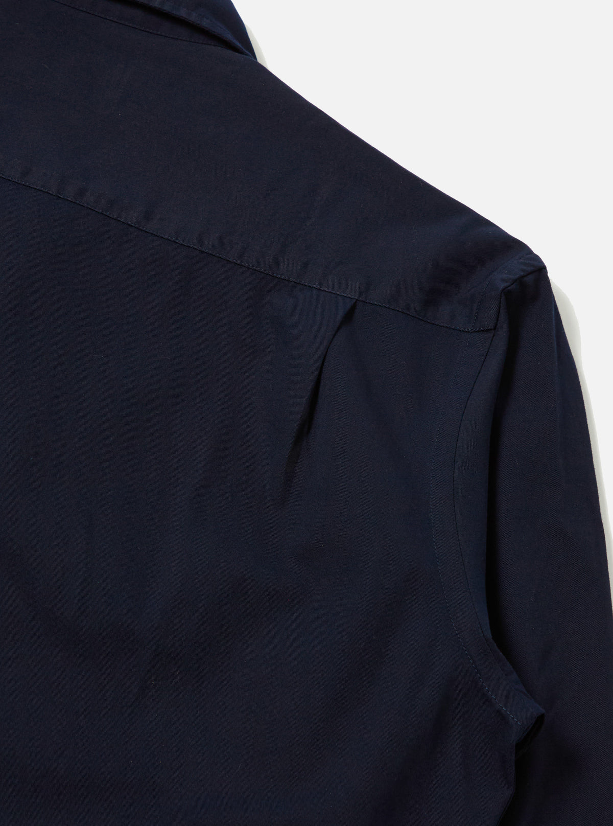 Navy Military Cotton Dockside Overshirt