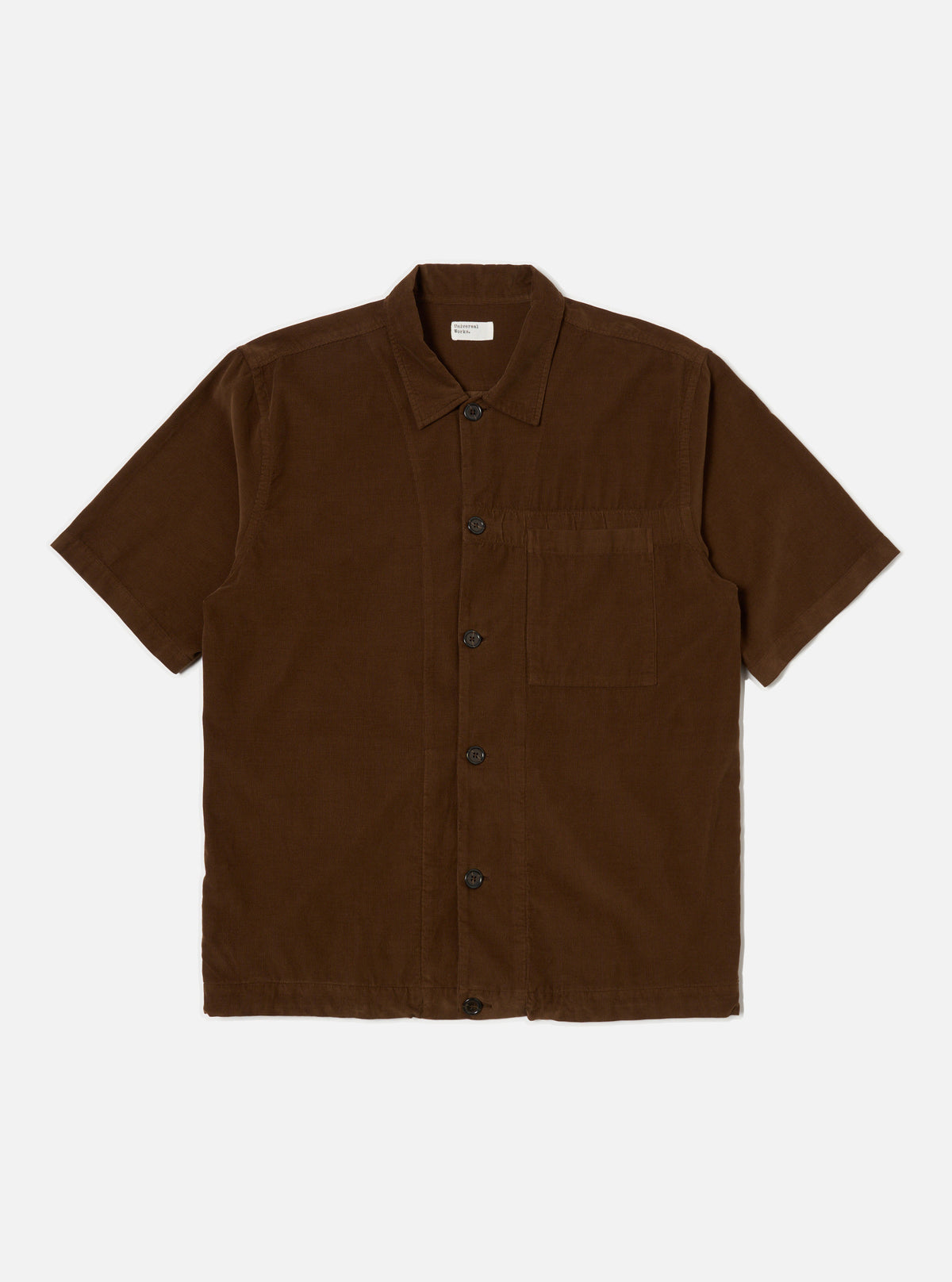 Khaki Summer Cord Tech Overshirt