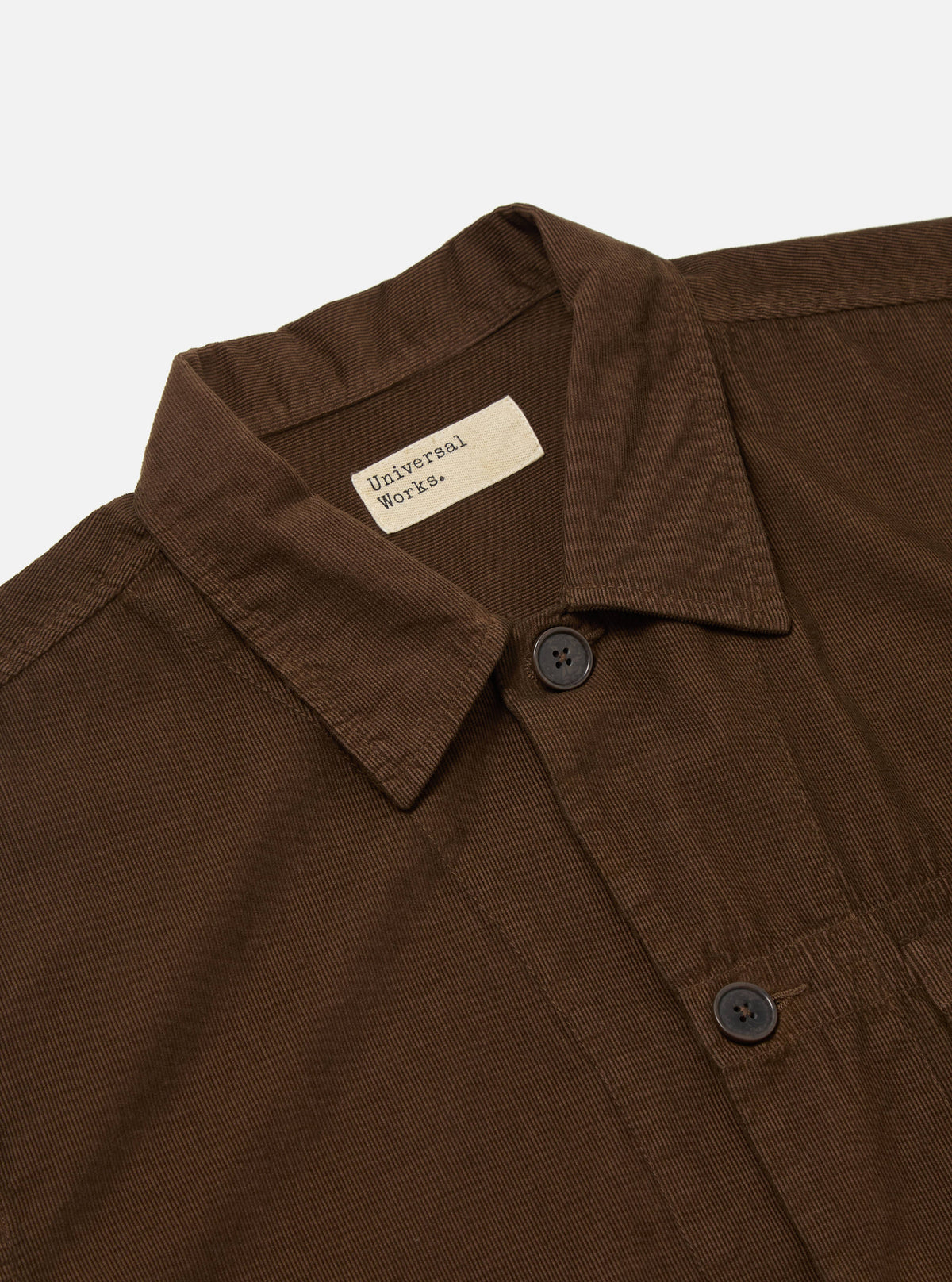 Khaki Summer Cord Tech Overshirt