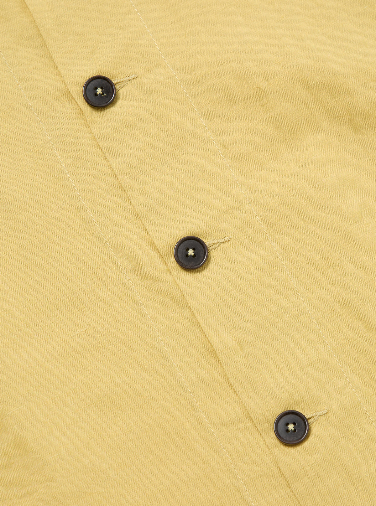 Lemon Linen Cotton Shirting Travail Overshirt